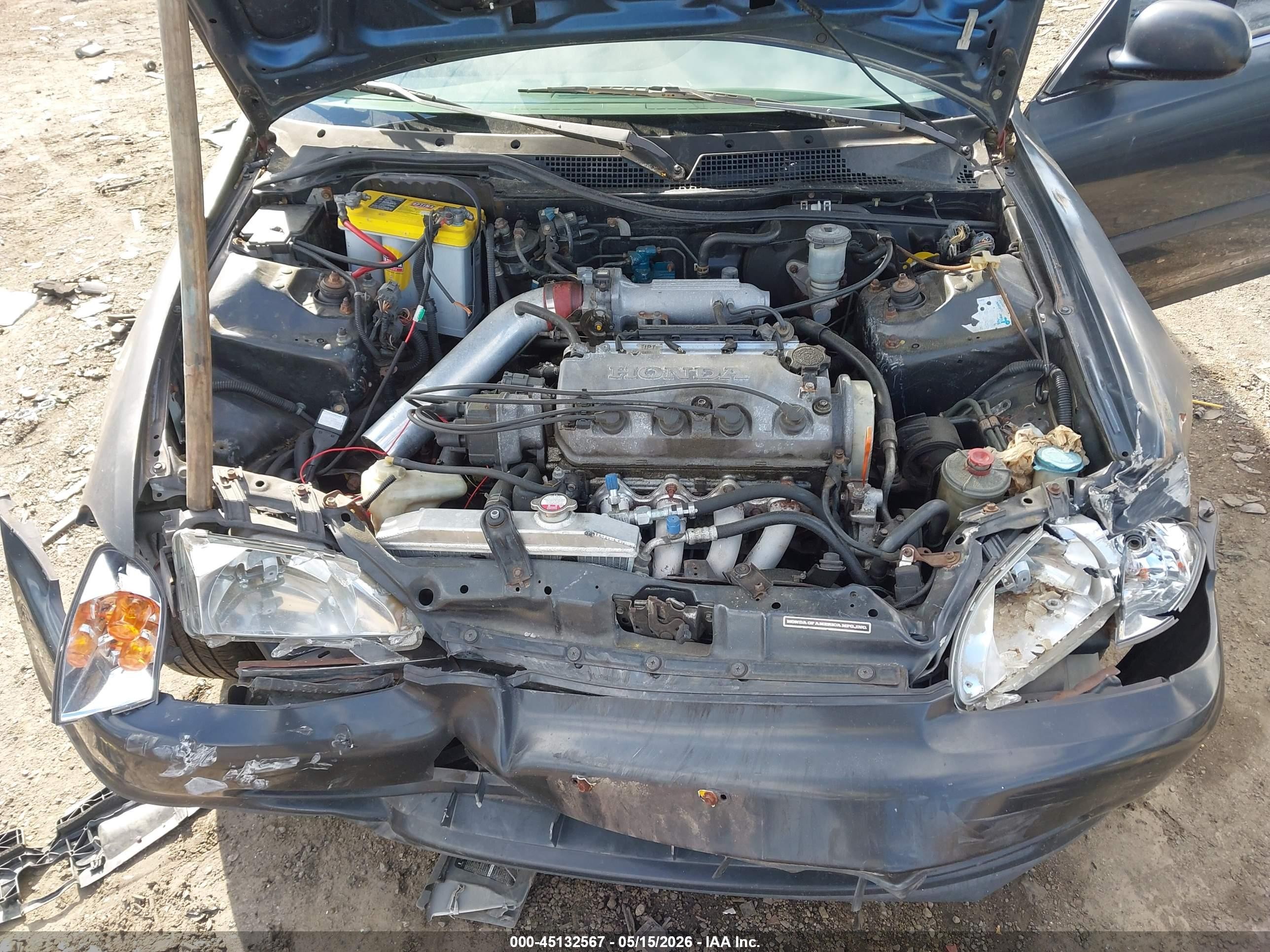 1993 Honda Civic Dx Black vin: 1HGEG8646PL028115