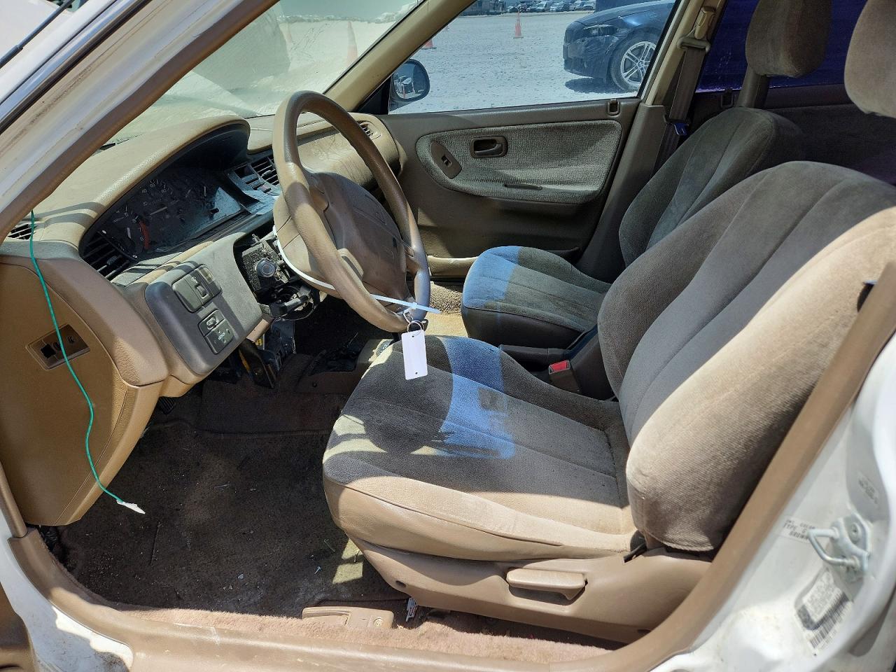 1995 Honda Civic Lx White vin: 1HGEG8657SL025452