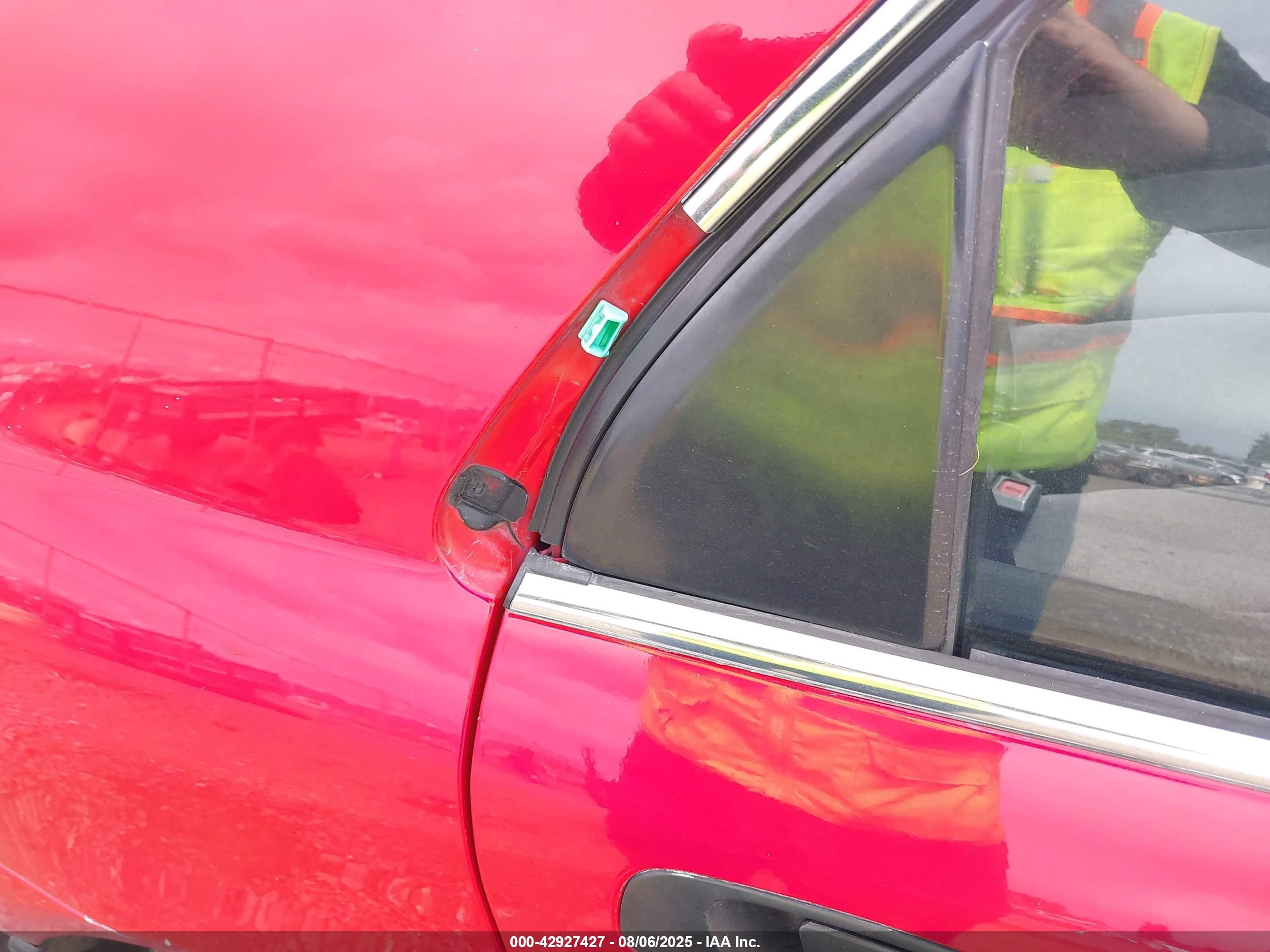 1993 Honda Civic Lx Red vin: 1HGEG8659PL010913