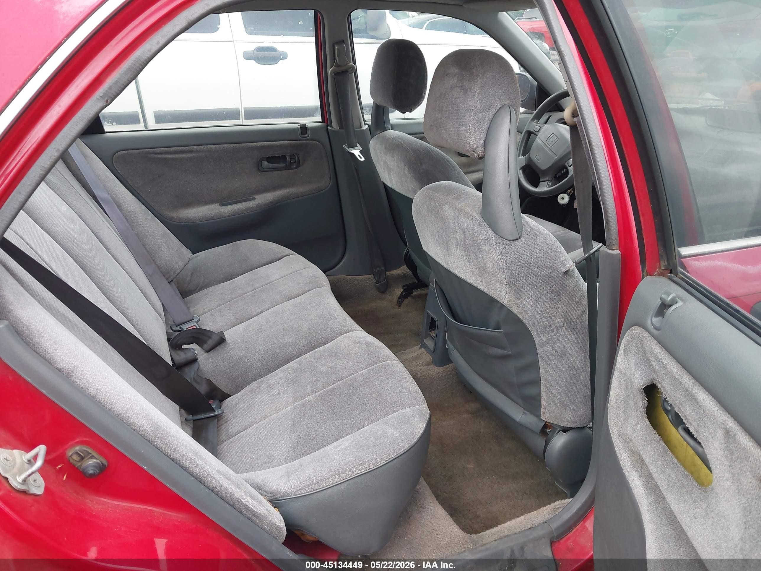 1995 Honda Civic Lx Red vin: 1HGEG8659SL013514