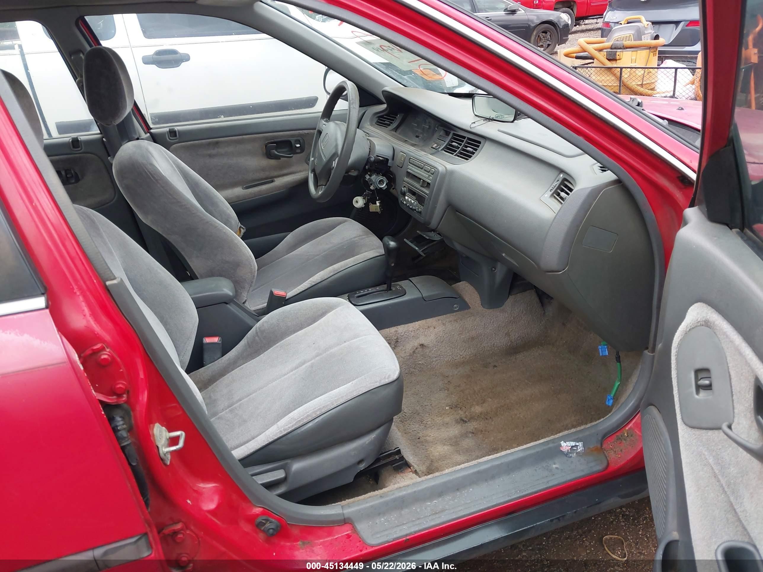 1995 Honda Civic Lx Red vin: 1HGEG8659SL013514