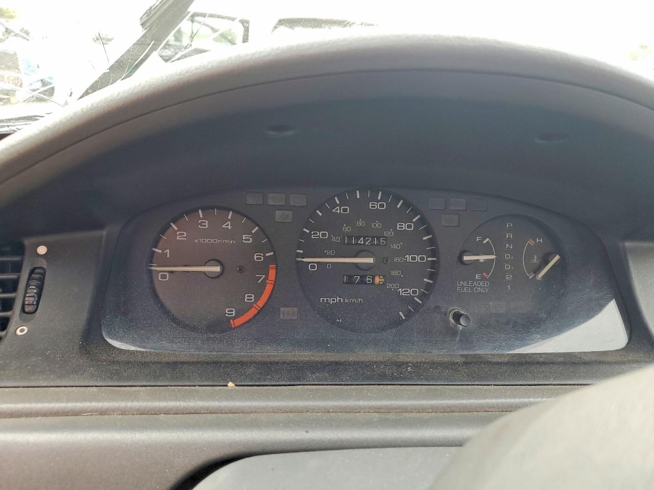 1993 Honda Civic Lx Red vin: 1HGEG865XPL006255