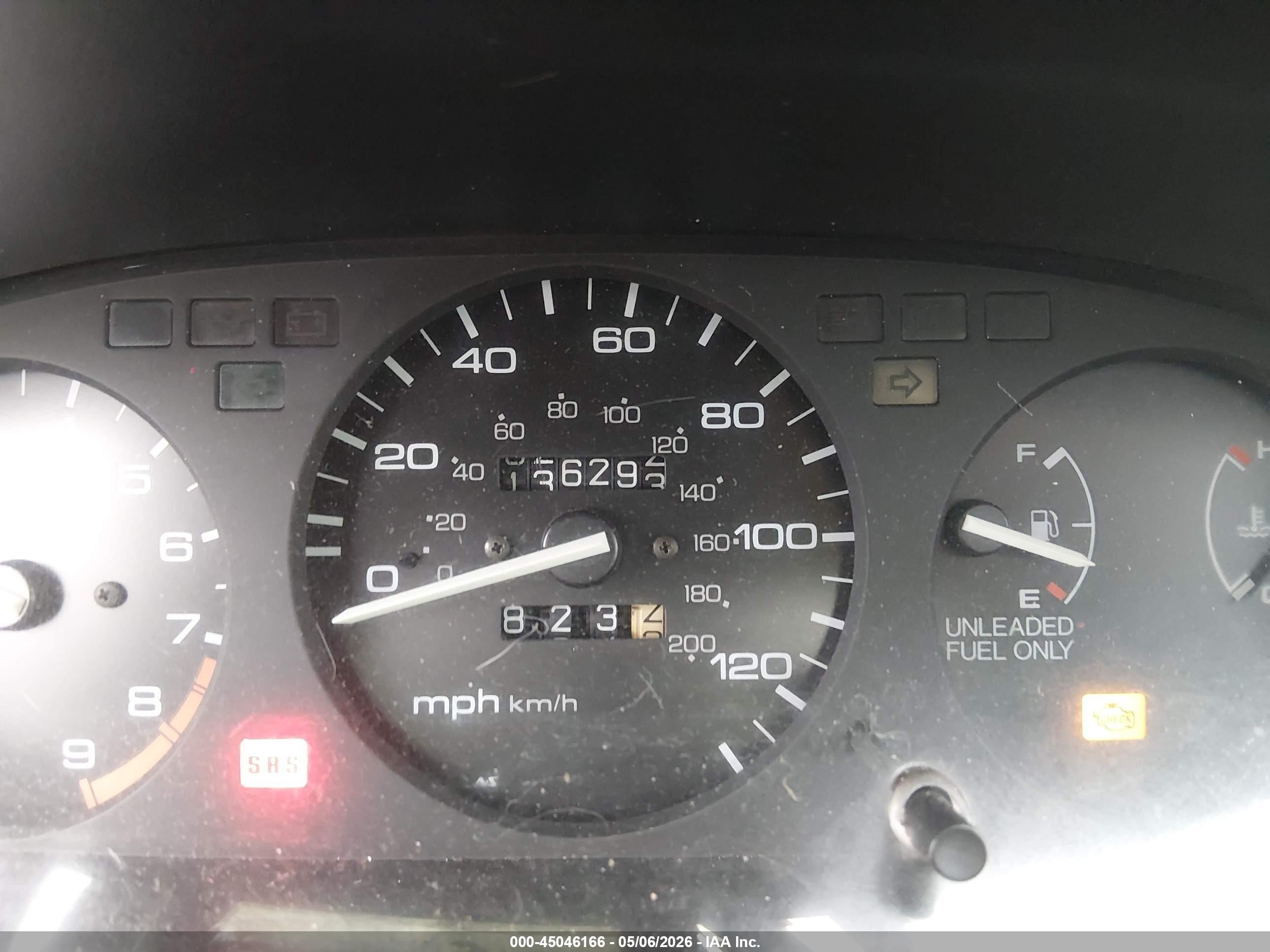 1993 Honda Civic Ex Красный vin: 1HGEJ1167PL004231