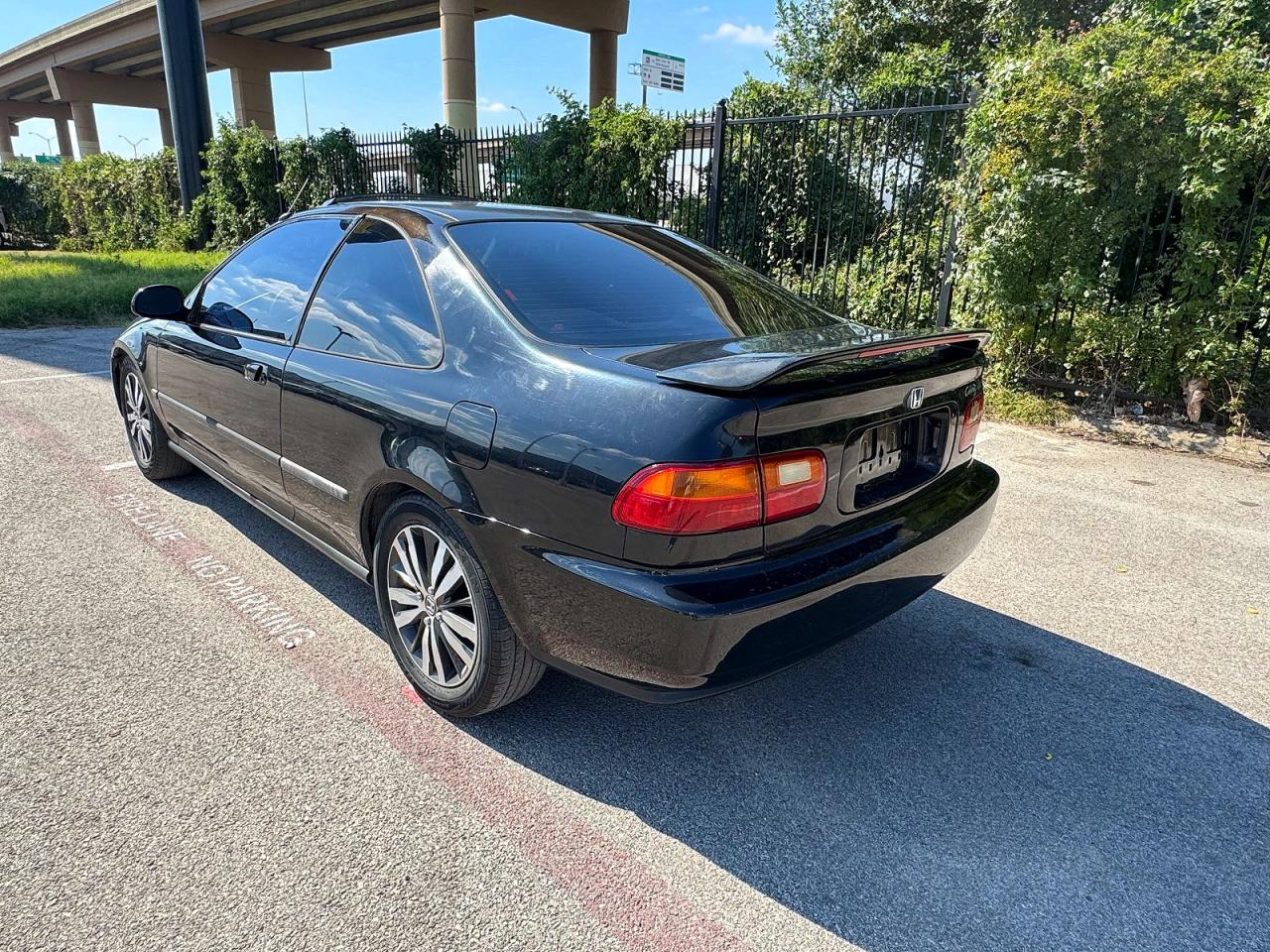 1995 Honda Civic Ex Black vin: 1HGEJ1223SL046321