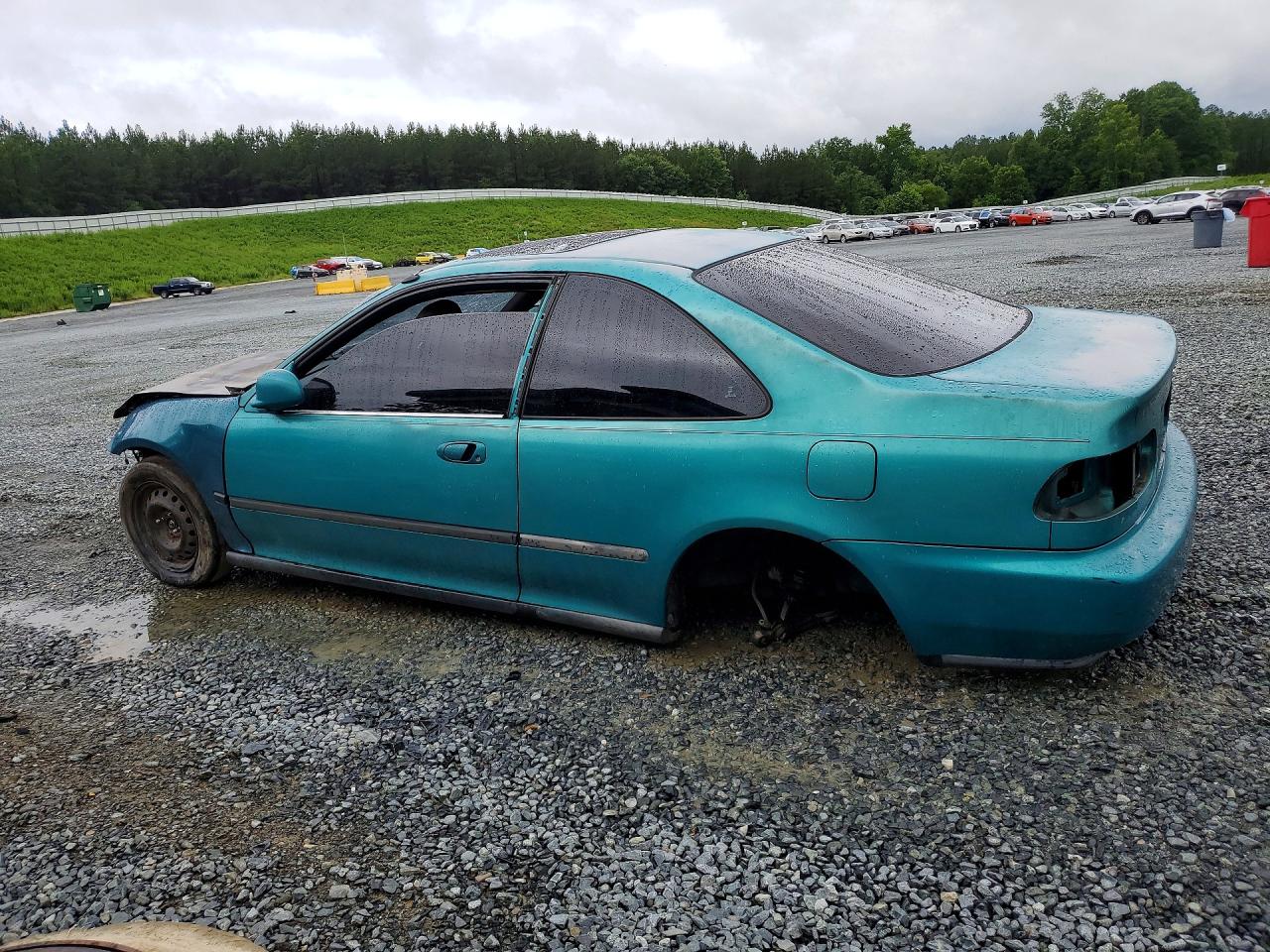 1994 Honda Civic Ex Turquoise vin: 1HGEJ1232RL035958