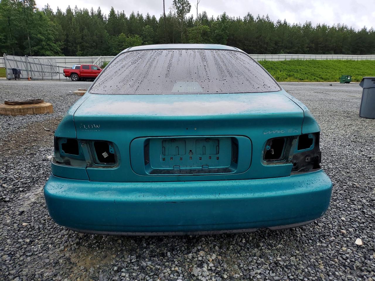 1994 Honda Civic Ex Turquoise vin: 1HGEJ1232RL035958