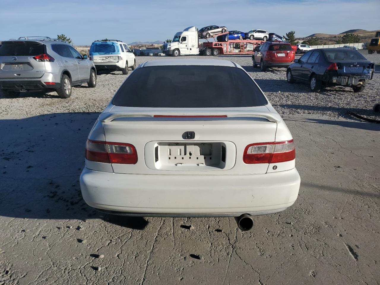 1993 Honda Civic Ex White vin: 1HGEJ1255PL056091
