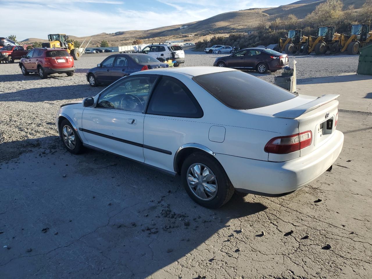 1993 Honda Civic Ex White vin: 1HGEJ1255PL056091