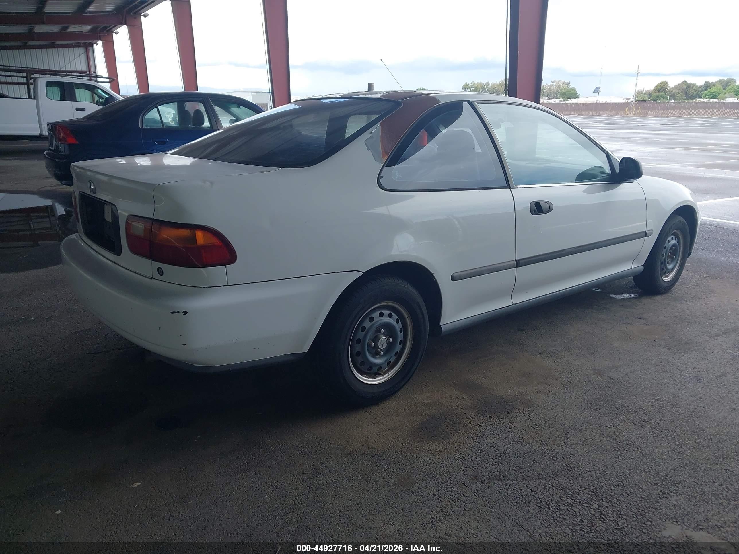 1994 Honda Civic Dx White vin: 1HGEJ2126RL033922