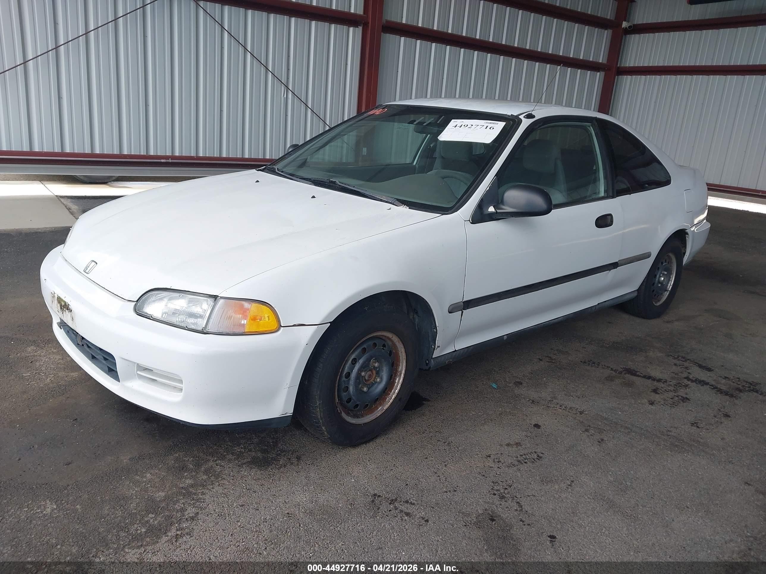1994 Honda Civic Dx White vin: 1HGEJ2126RL033922