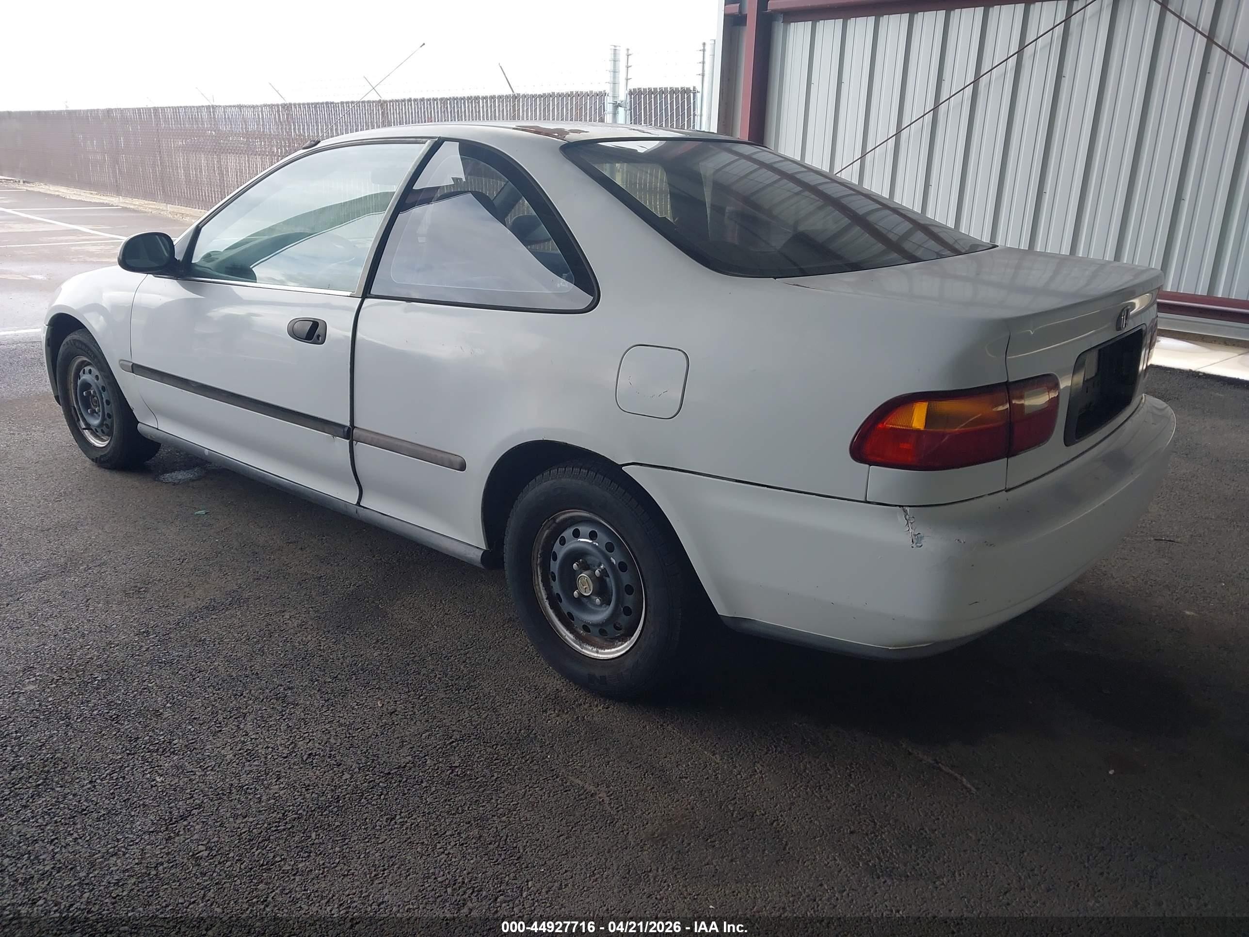 1994 Honda Civic Dx White vin: 1HGEJ2126RL033922