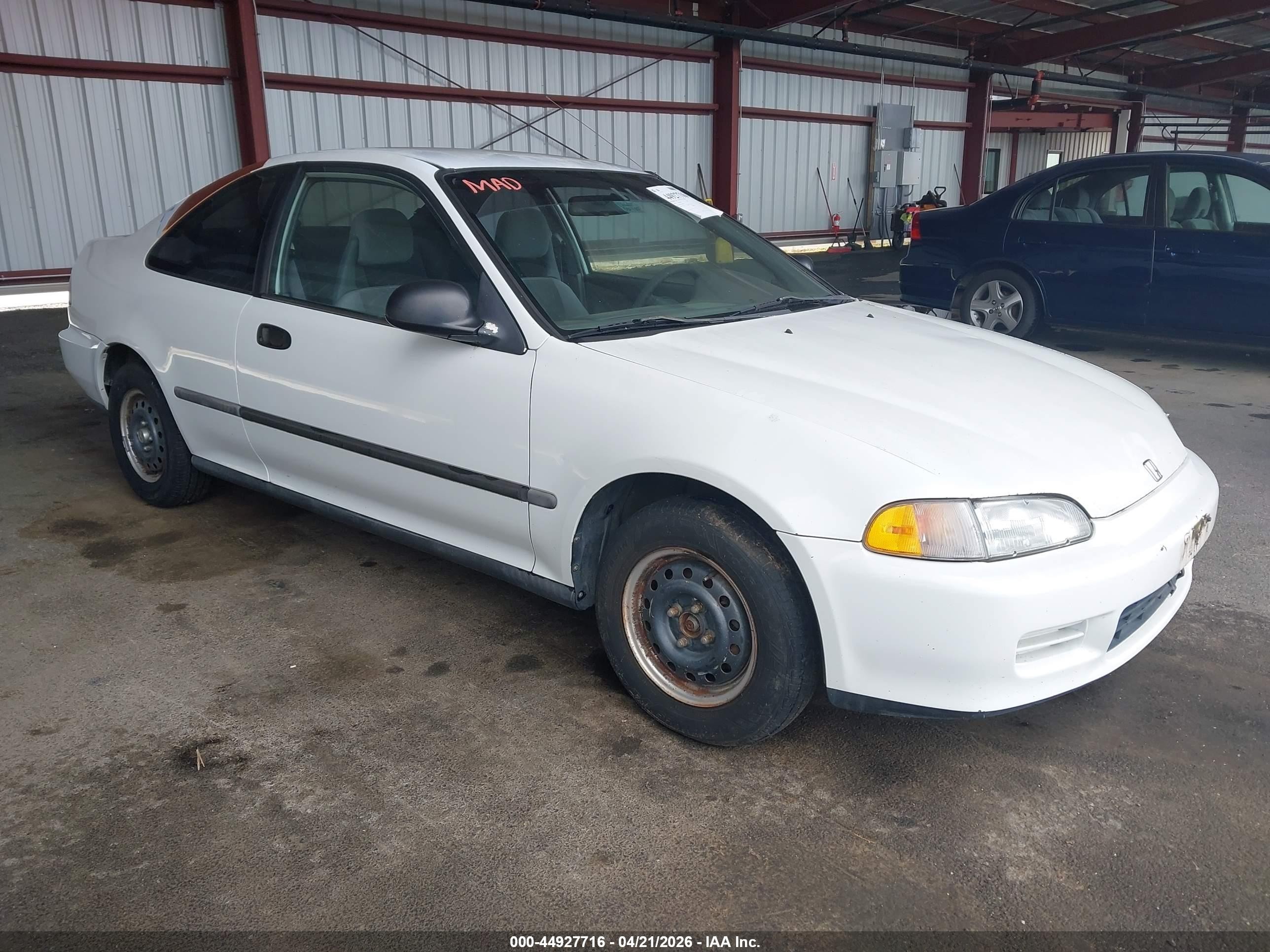 1994 Honda Civic Dx White vin: 1HGEJ2126RL033922