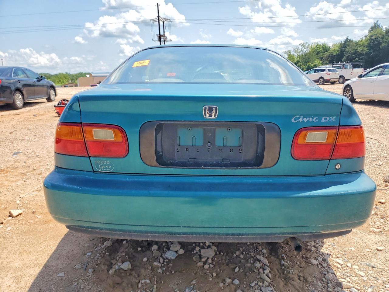 1995 Honda Civic Dx Зеленый vin: 1HGEJ2128SL008901