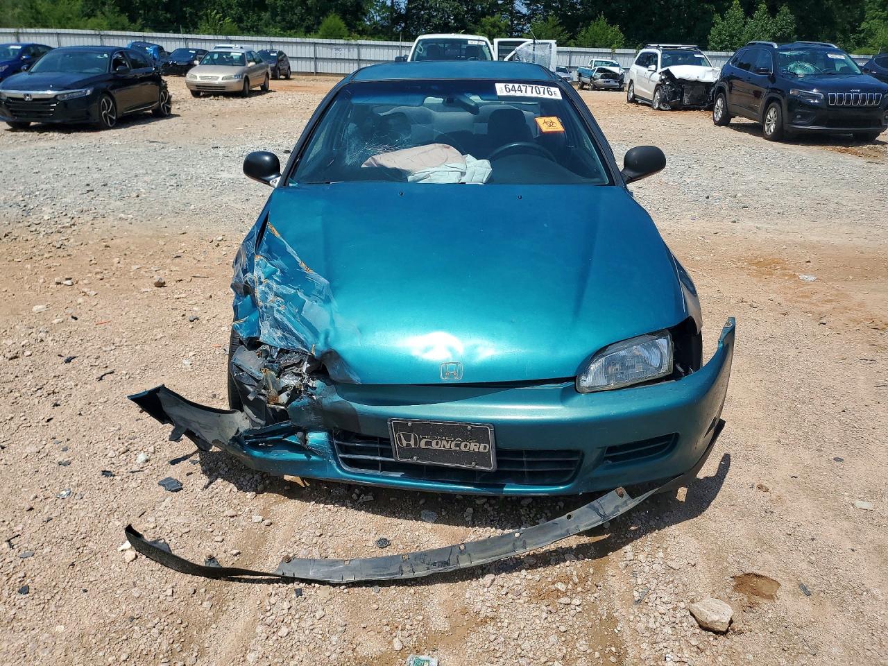 1995 Honda Civic Dx Зеленый vin: 1HGEJ2128SL008901