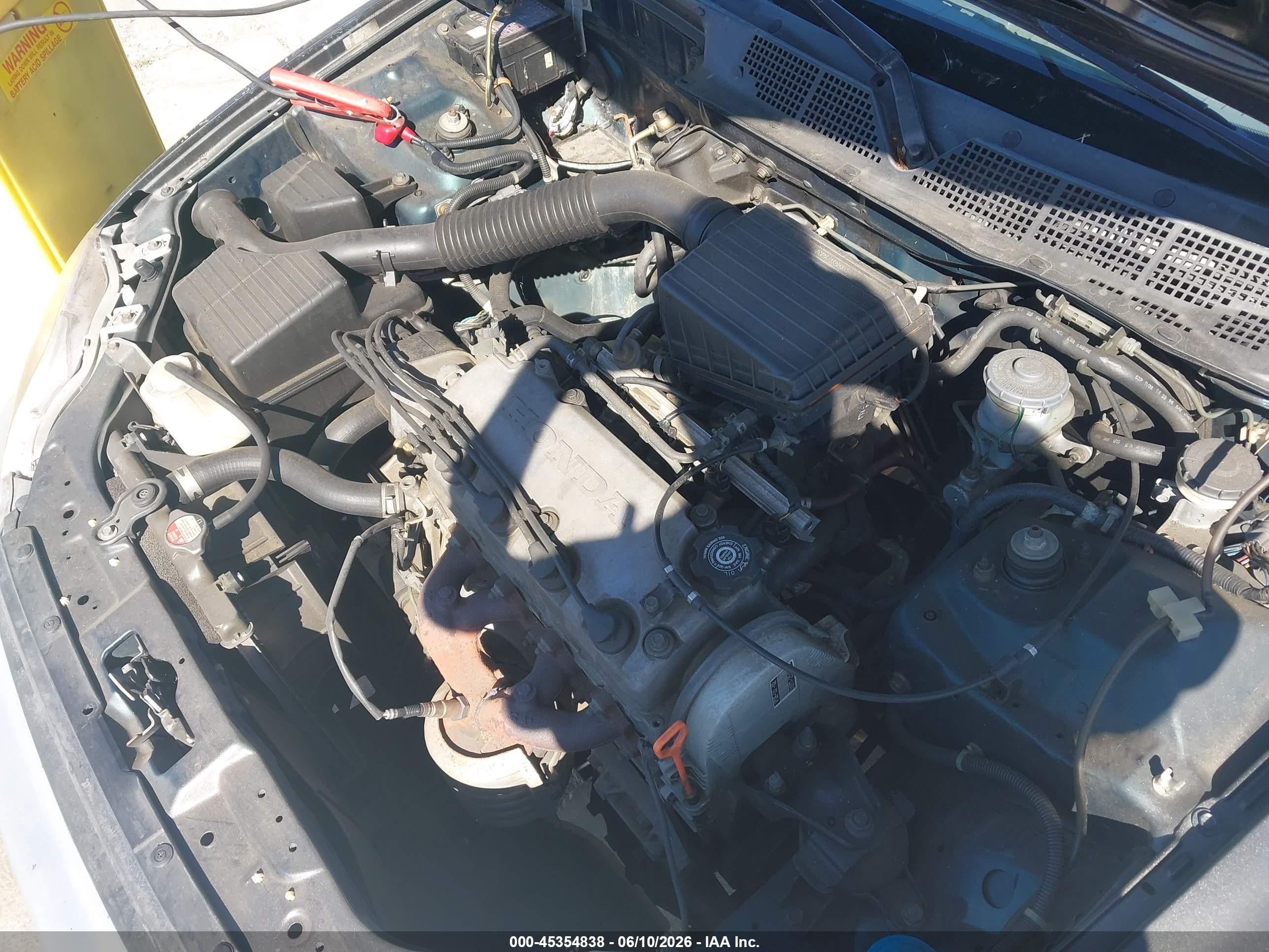 1997 Honda Civic Dx Black vin: 1HGEJ6121VL008220