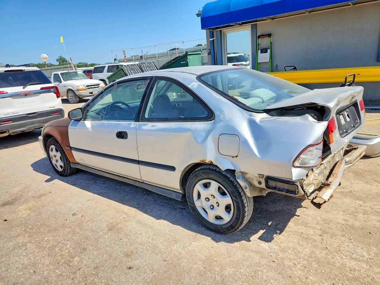 1996 Honda Civic Silver vin: 1HGEJ6124TL084768