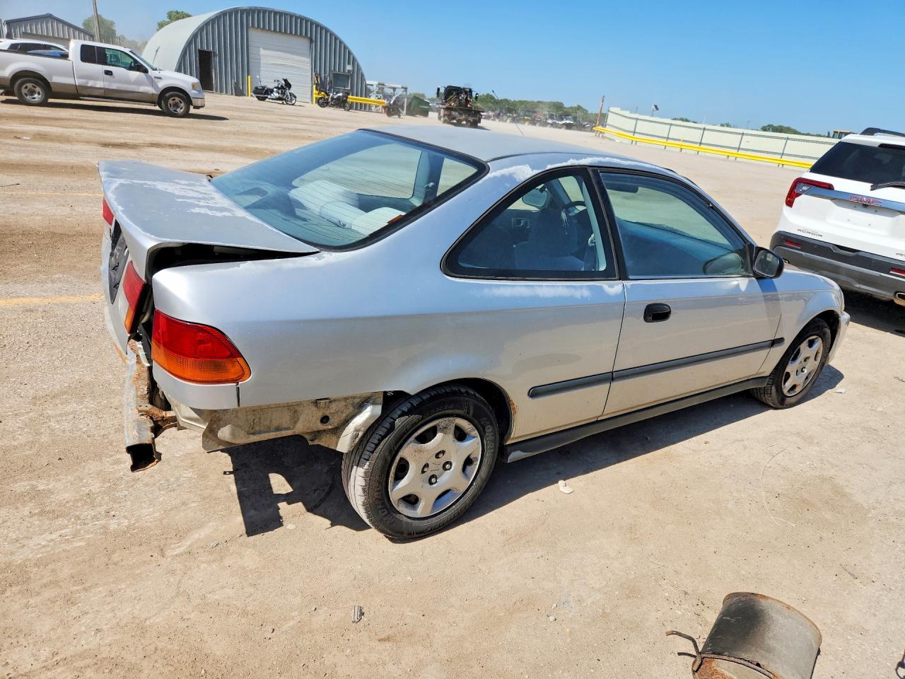 1996 Honda Civic Silver vin: 1HGEJ6124TL084768