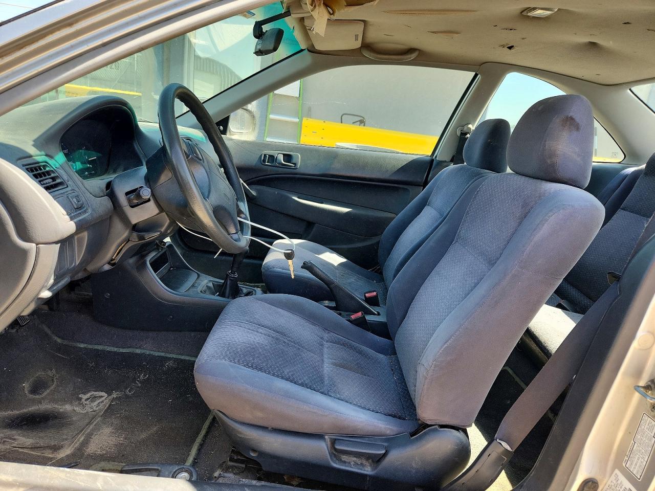 1996 Honda Civic Silver vin: 1HGEJ6124TL084768