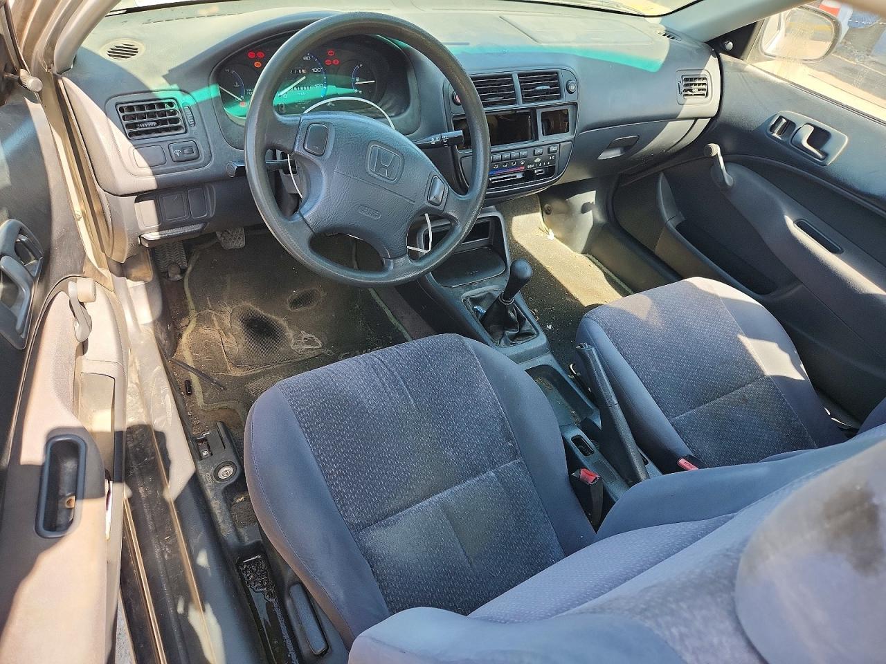 1996 Honda Civic Silver vin: 1HGEJ6124TL084768