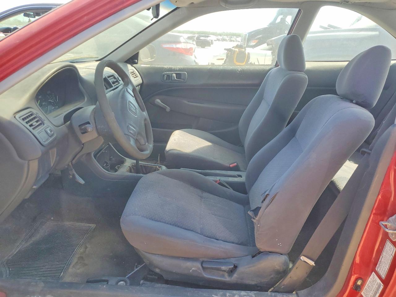 1996 Honda Civic Dx Red vin: 1HGEJ6128TL021995
