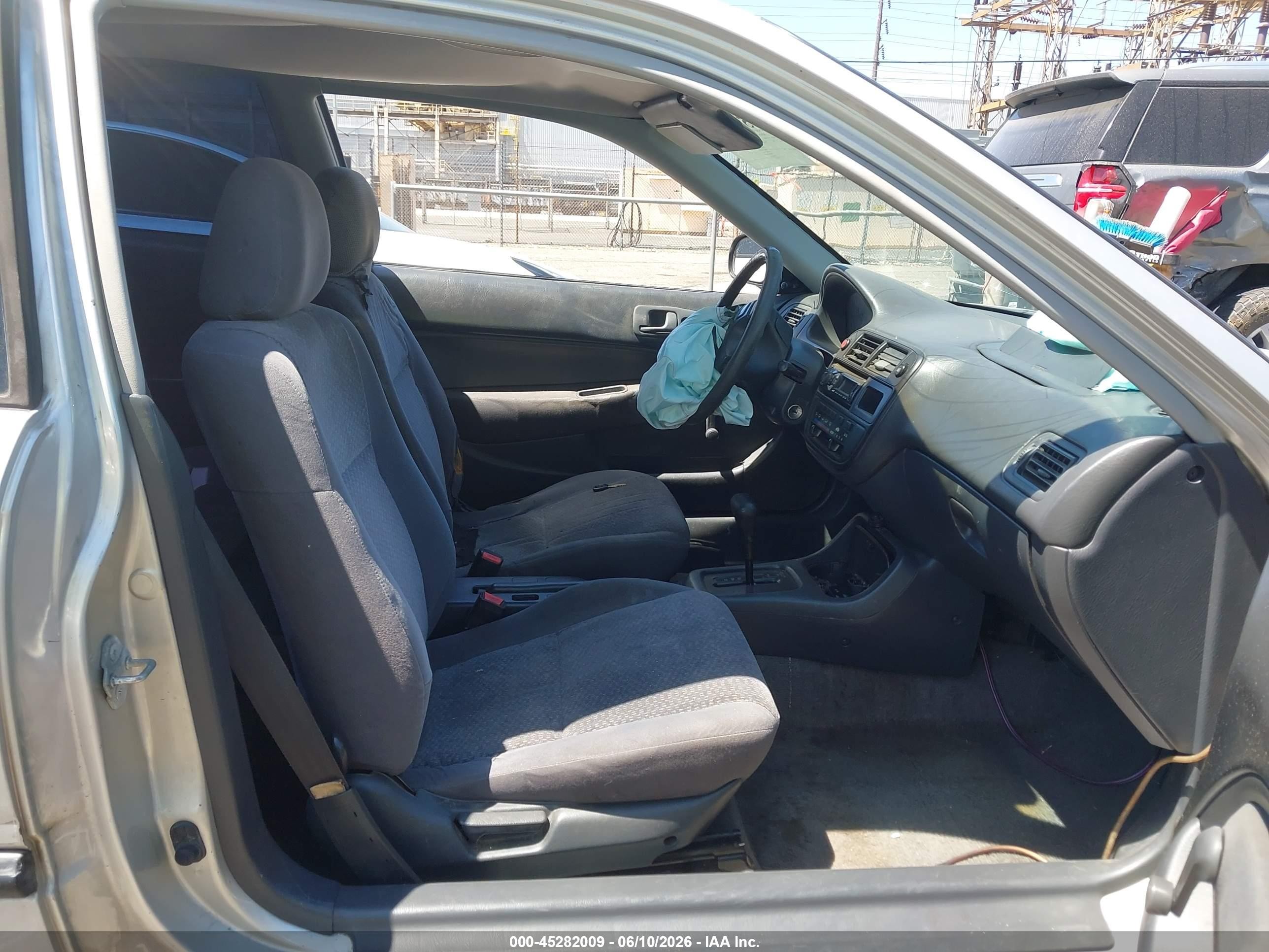 1996 Honda Civic Dx Silver vin: 1HGEJ6224TL080413