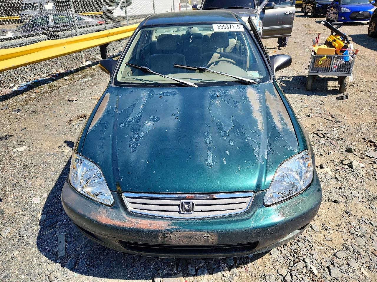 2000 Honda Civic Lx Green vin: 1HGEJ6574YL034644