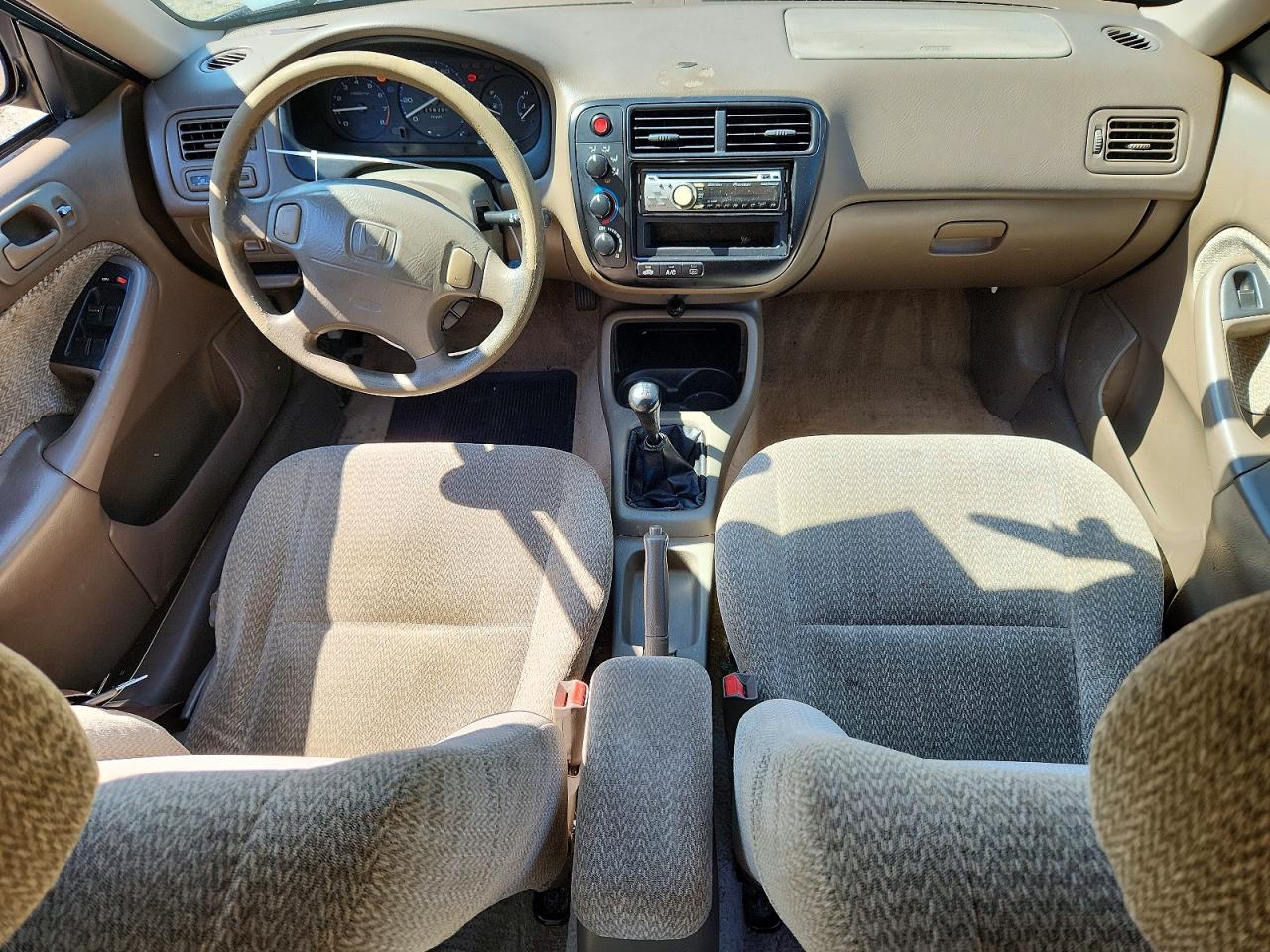 2000 Honda Civic Lx Green vin: 1HGEJ6574YL034644