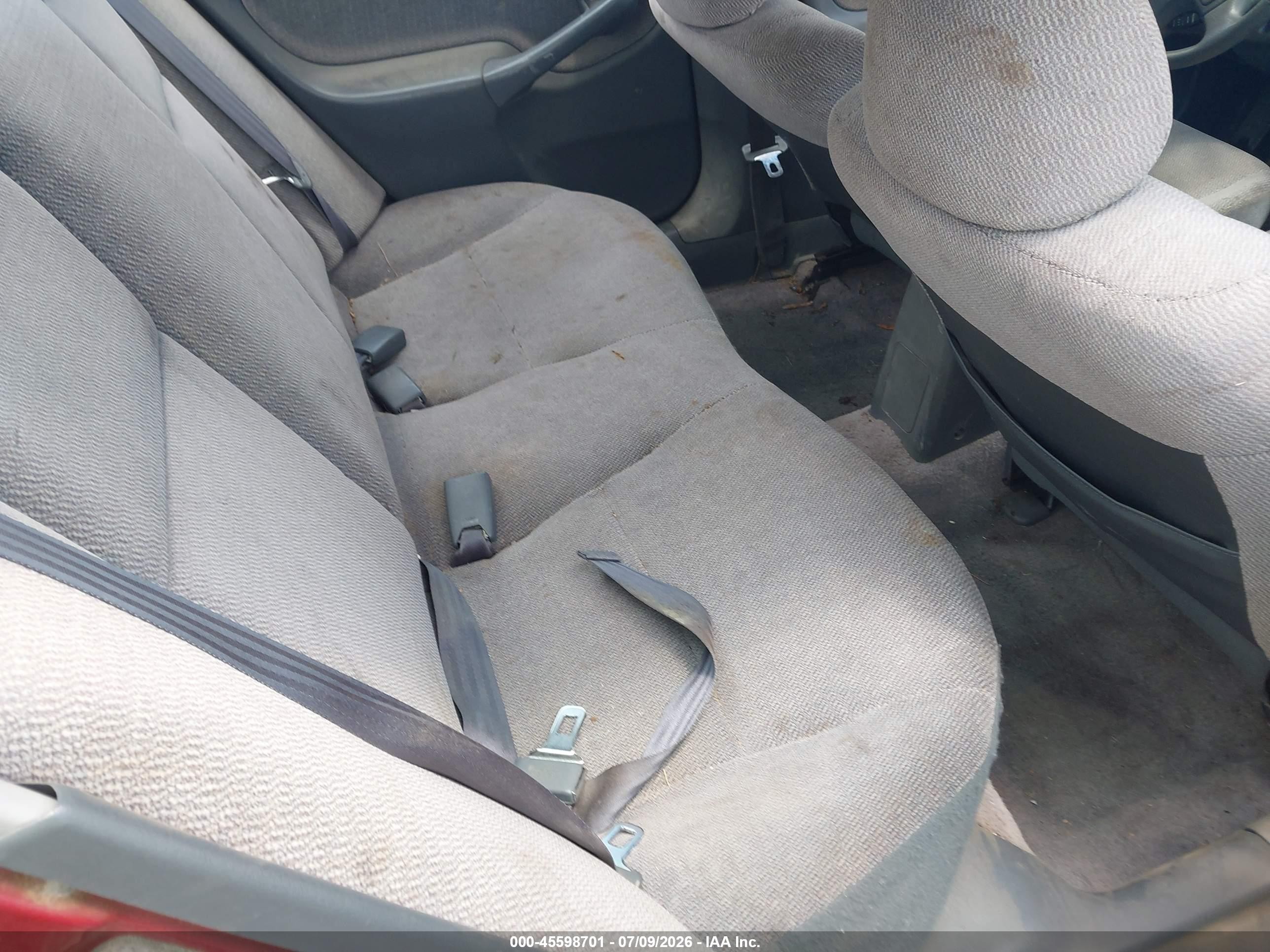 1997 Honda Civic Lx Красный vin: 1HGEJ6577VL007210