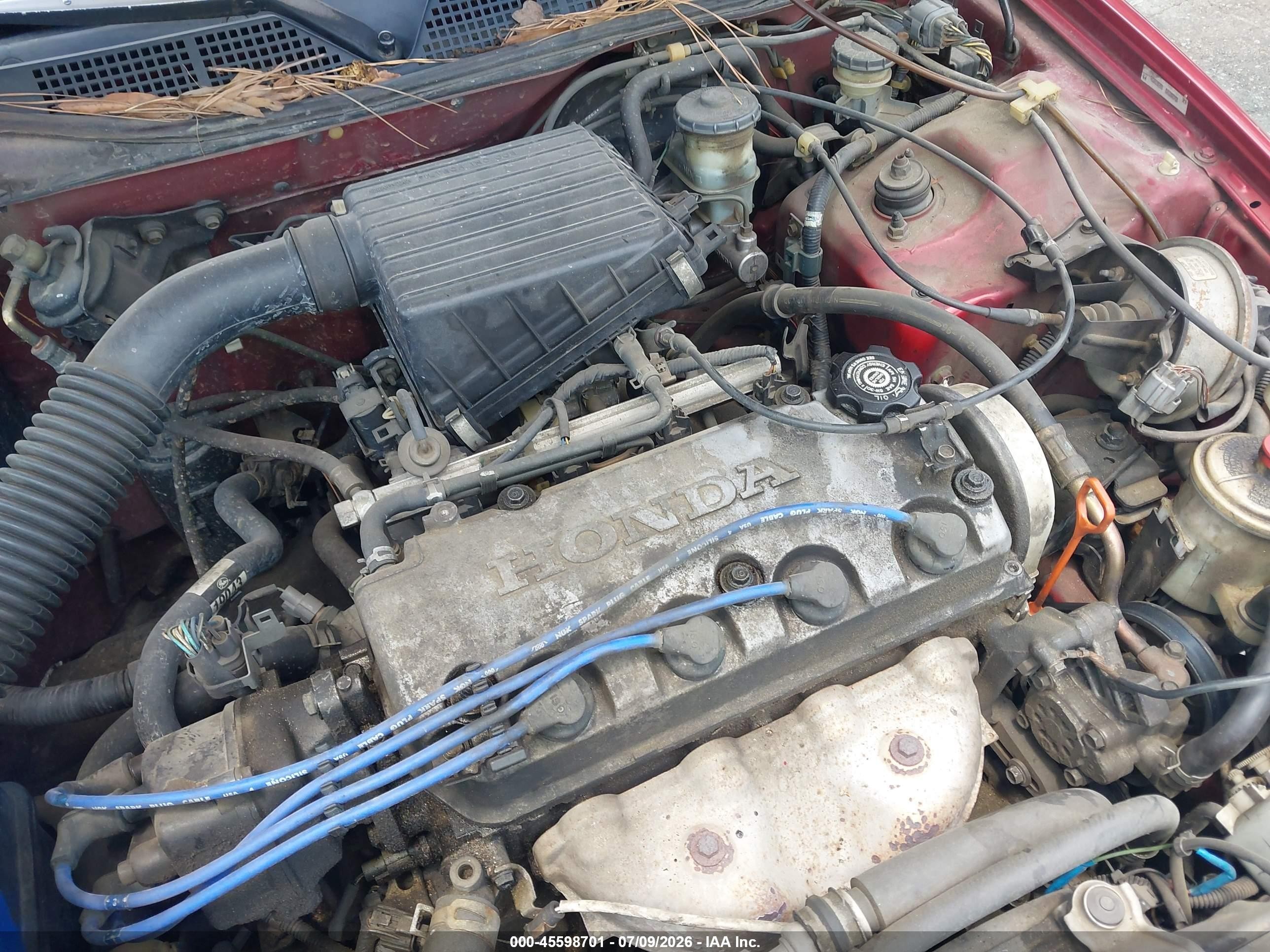 1997 Honda Civic Lx Красный vin: 1HGEJ6577VL007210