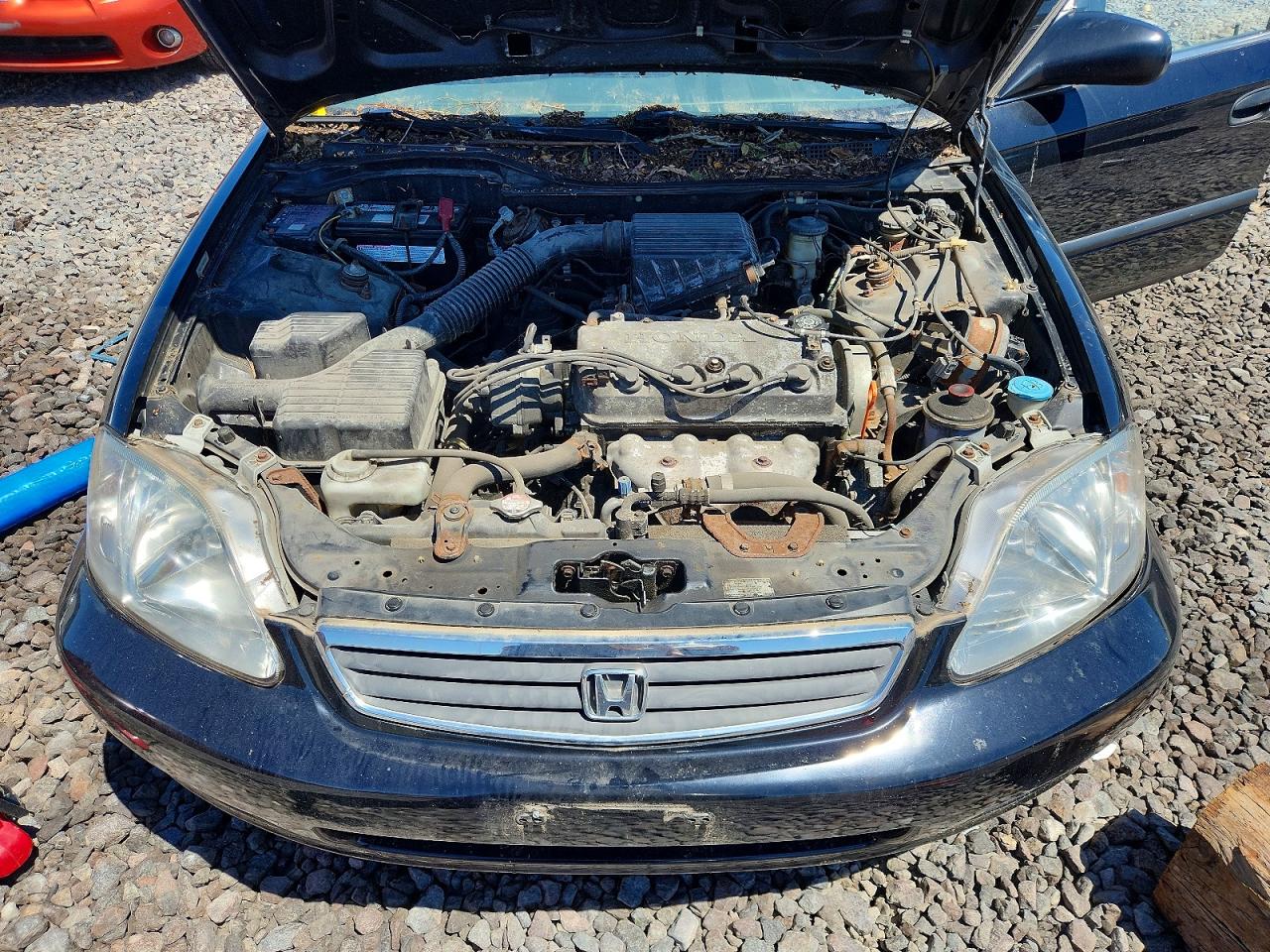 2000 Honda Civic Lx Черный vin: 1HGEJ6579YL063105