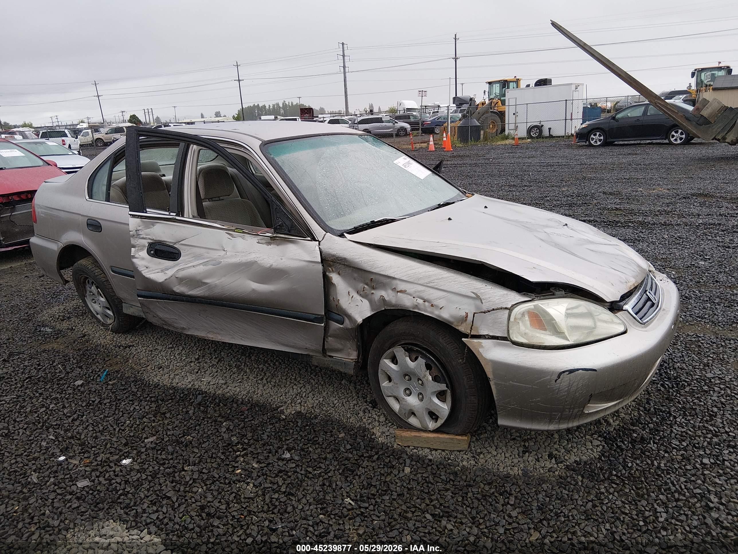 2000 Honda Civic Lx Gold vin: 1HGEJ657XYL015807