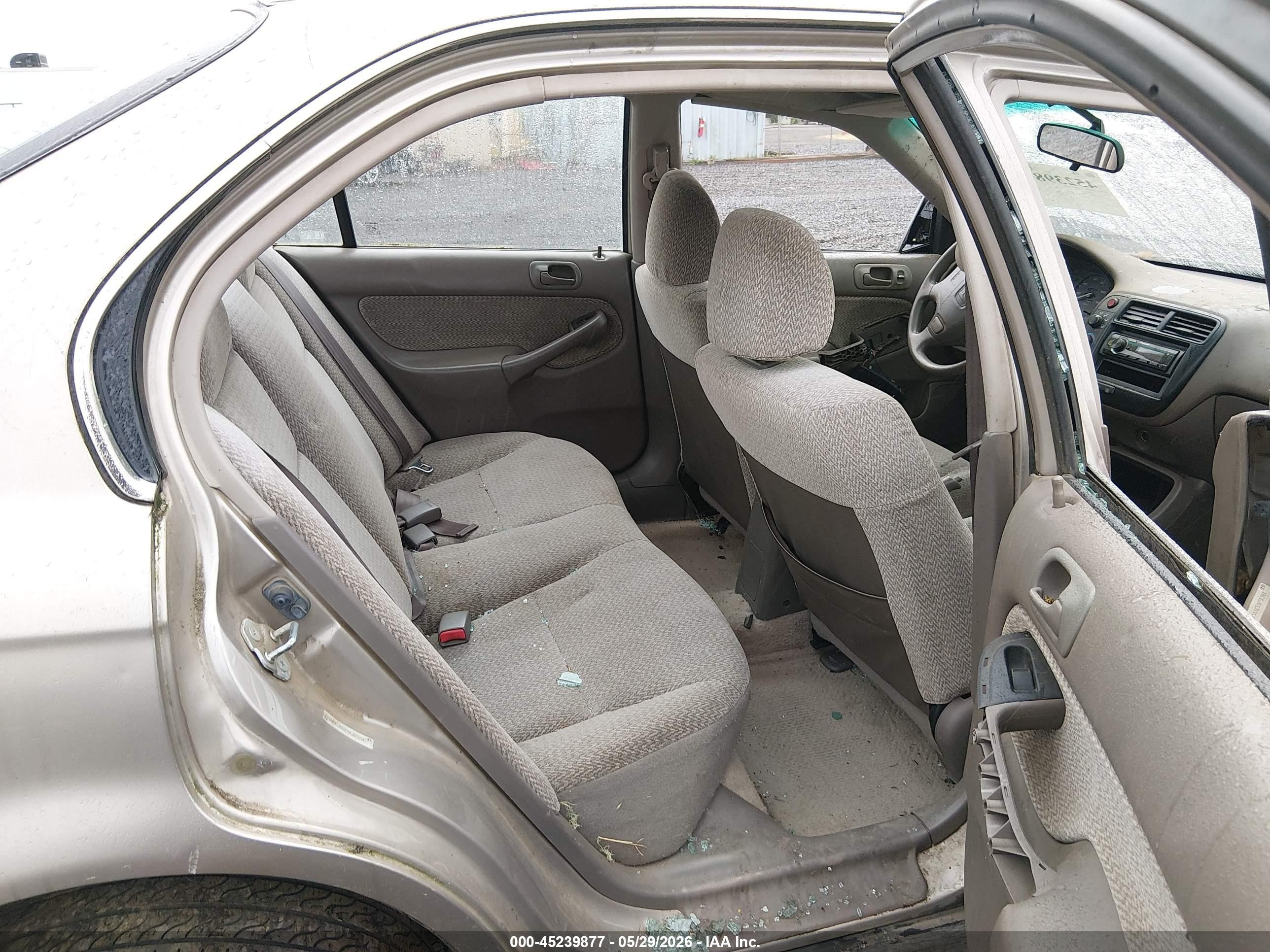 2000 Honda Civic Lx Gold vin: 1HGEJ657XYL015807