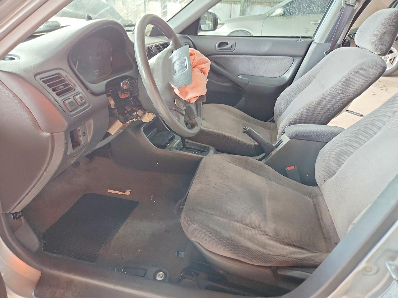 1996 Honda Civic Lx Silver vin: 1HGEJ6600TL044081