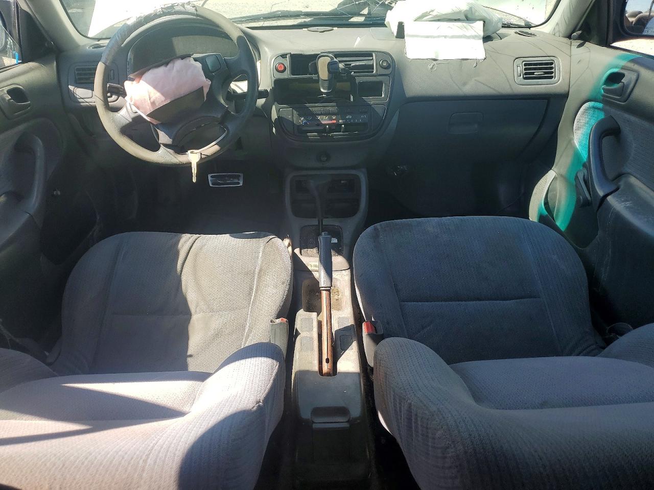 1997 Honda Civic Dx White vin: 1HGEJ6622VL033300