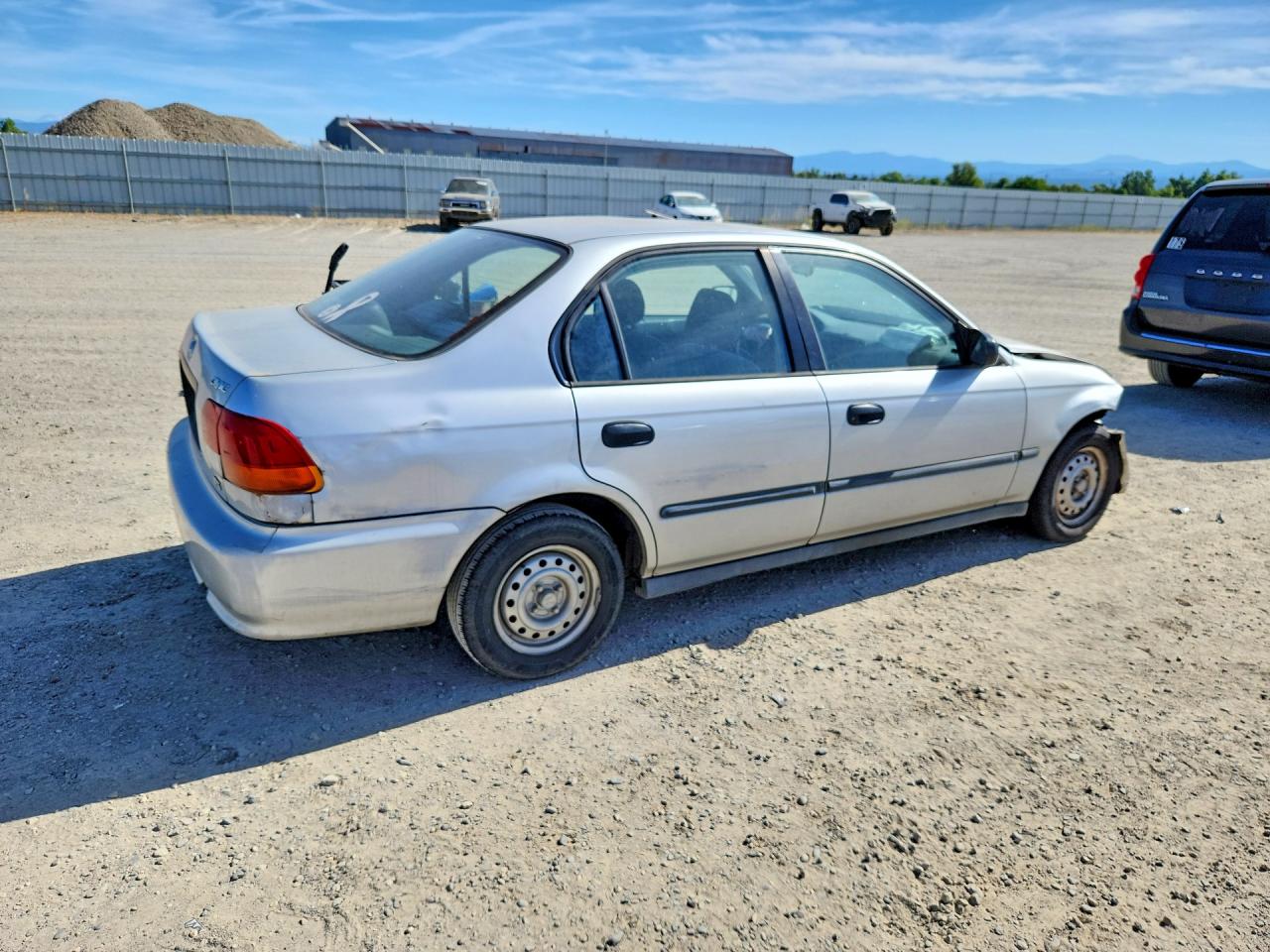 1996 Honda Civic Dx Silver vin: 1HGEJ6627TL008289