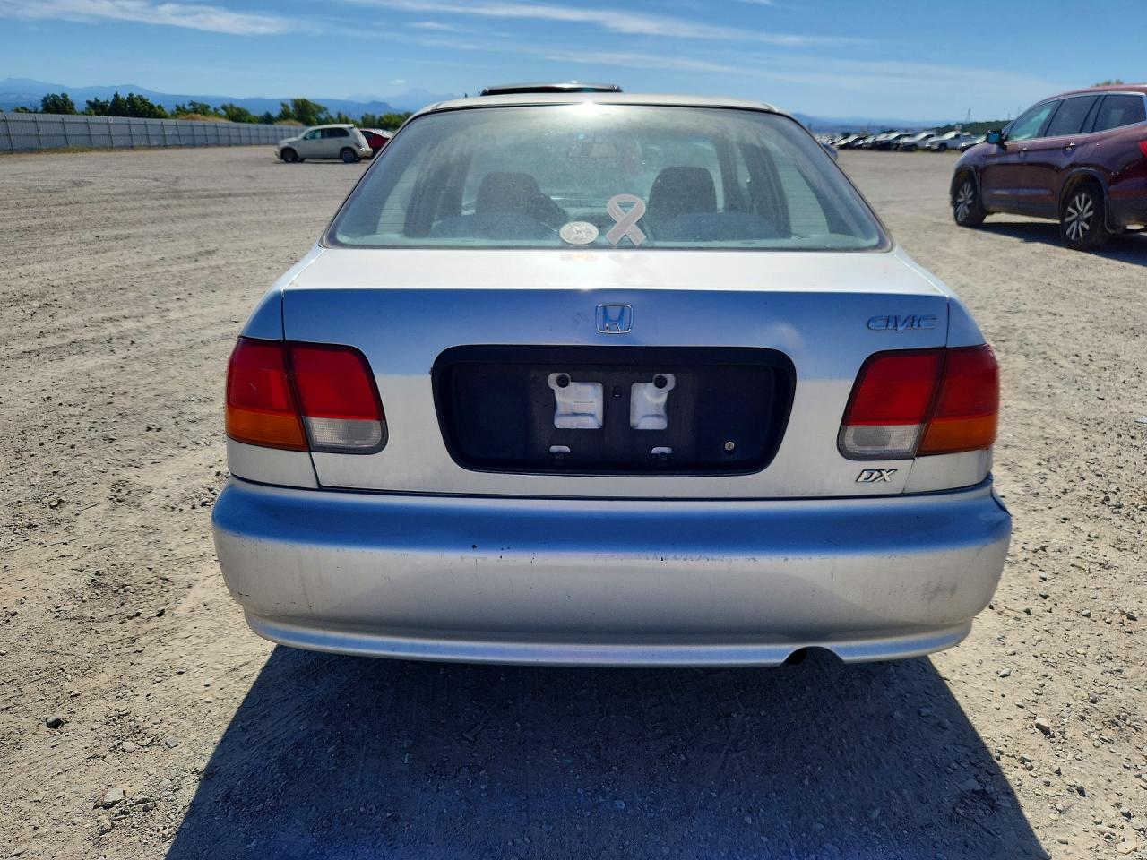 1996 Honda Civic Dx Silver vin: 1HGEJ6627TL008289