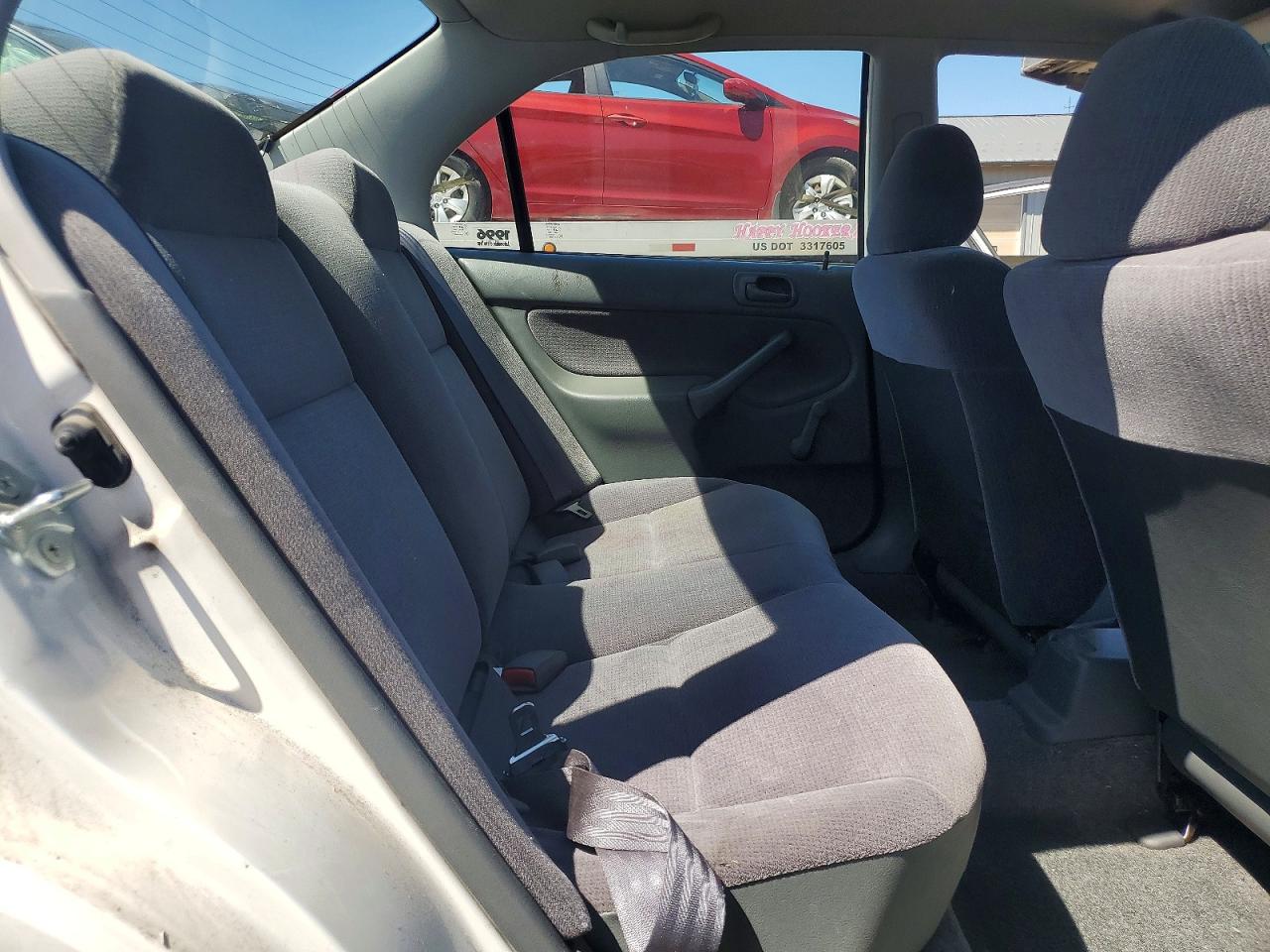 1996 Honda Civic Dx White vin: 1HGEJ6629TL015437