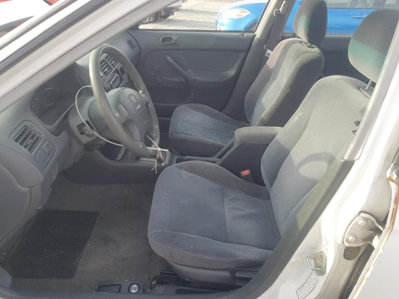 1997 Honda Civic Dx White vin: 1HGEJ662XVL002876