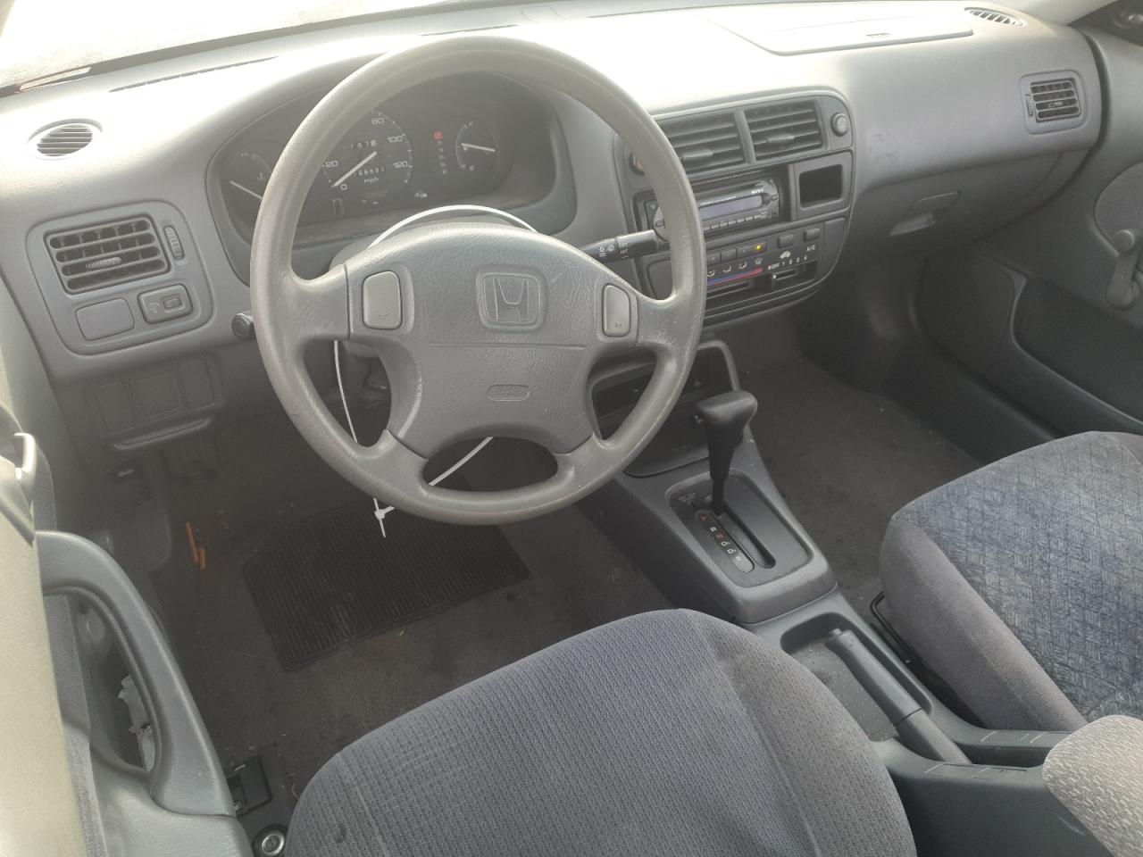 1997 Honda Civic Dx White vin: 1HGEJ662XVL002876