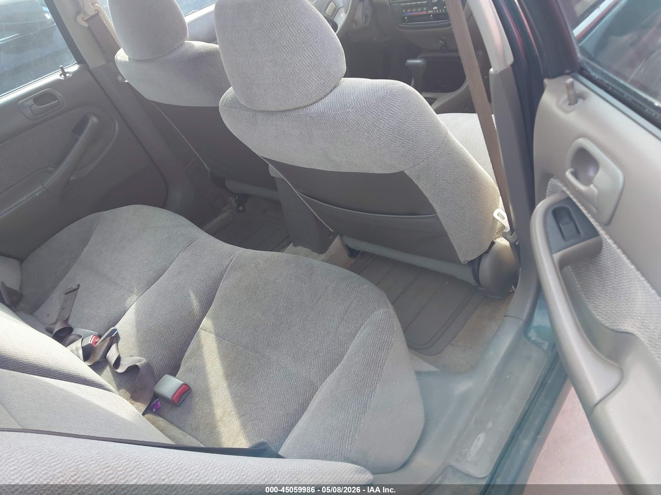 1998 Honda Civic Lx Зеленый vin: 1HGEJ6670WL010871