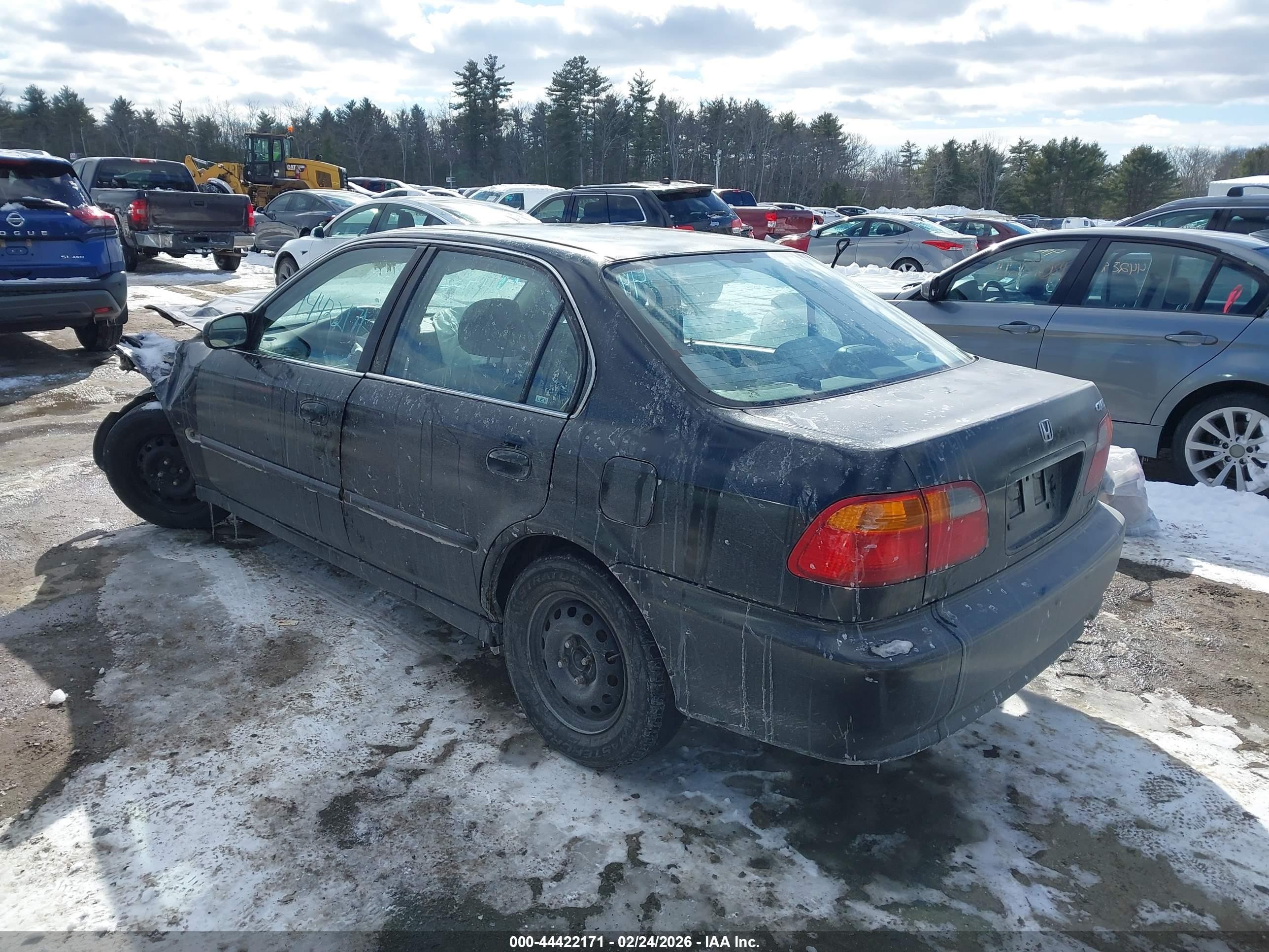 2000 Honda Civic Lx Black vin: 1HGEJ6671YL063341