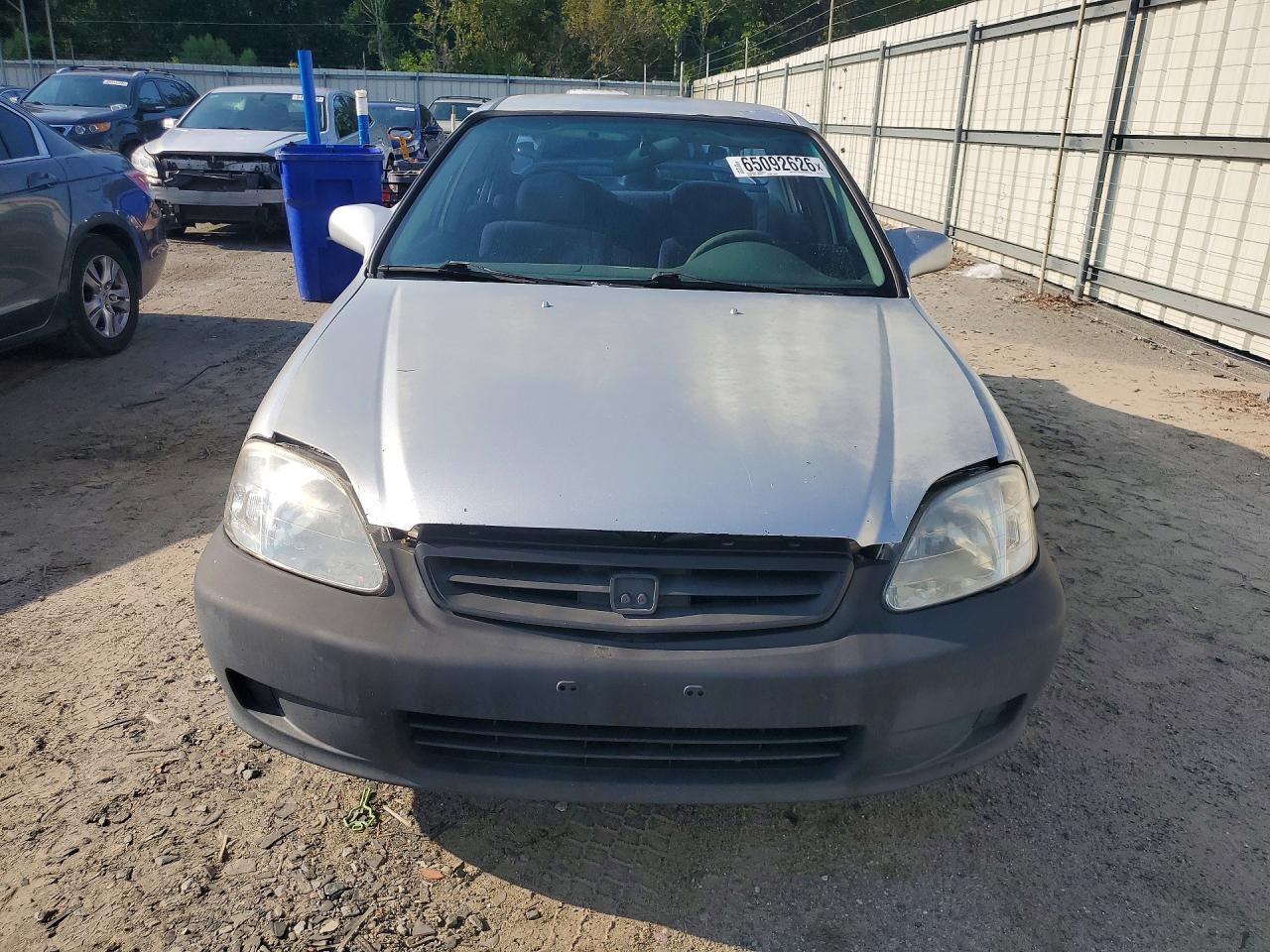 1999 Honda Civic Lx Silver vin: 1HGEJ6672XL014454
