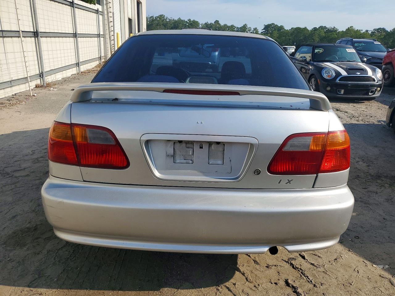1999 Honda Civic Lx Silver vin: 1HGEJ6672XL014454