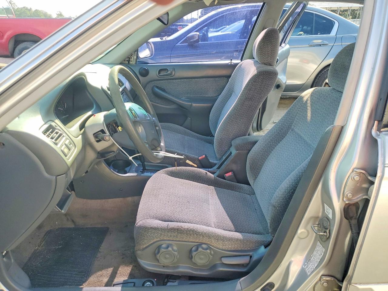 1999 Honda Civic Lx Silver vin: 1HGEJ6672XL014454