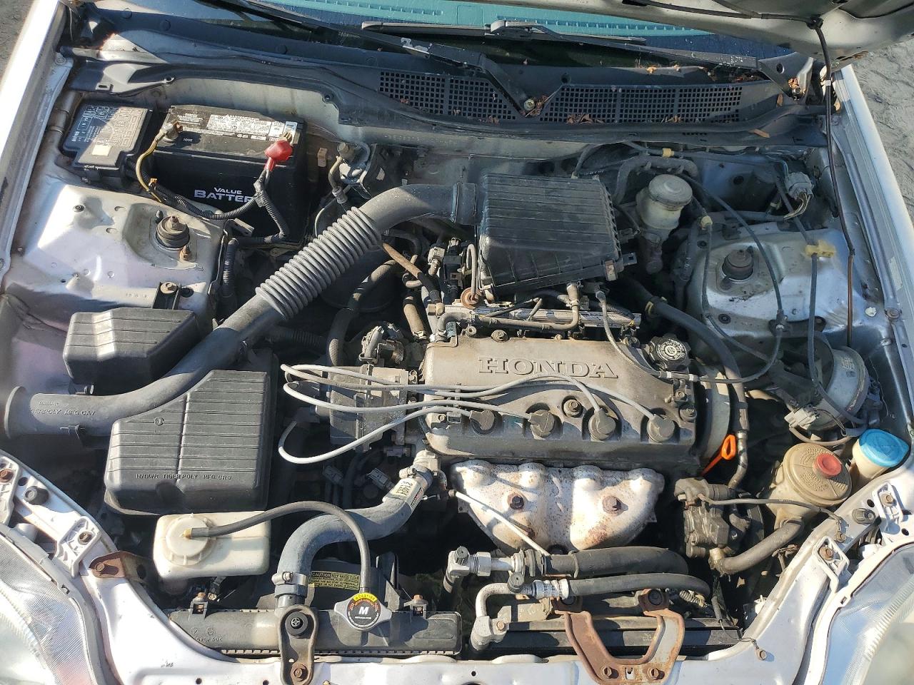 1999 Honda Civic Lx Silver vin: 1HGEJ6672XL014454