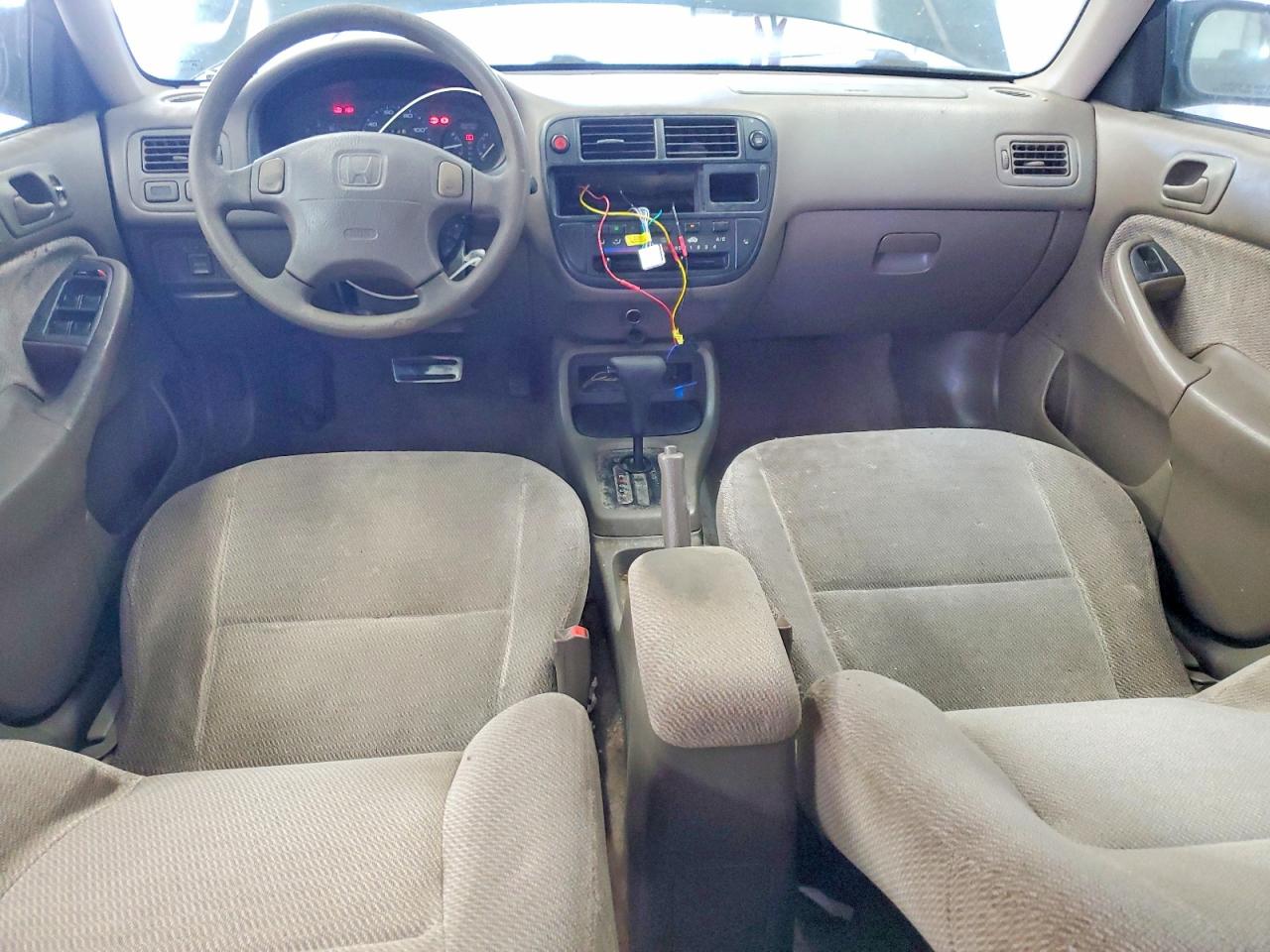 1998 Honda Civic Lx Green vin: 1HGEJ6673WL054976