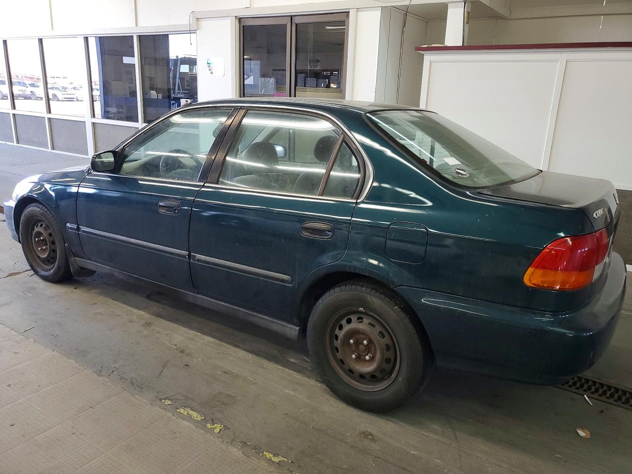 1998 Honda Civic Lx Green vin: 1HGEJ6673WL054976