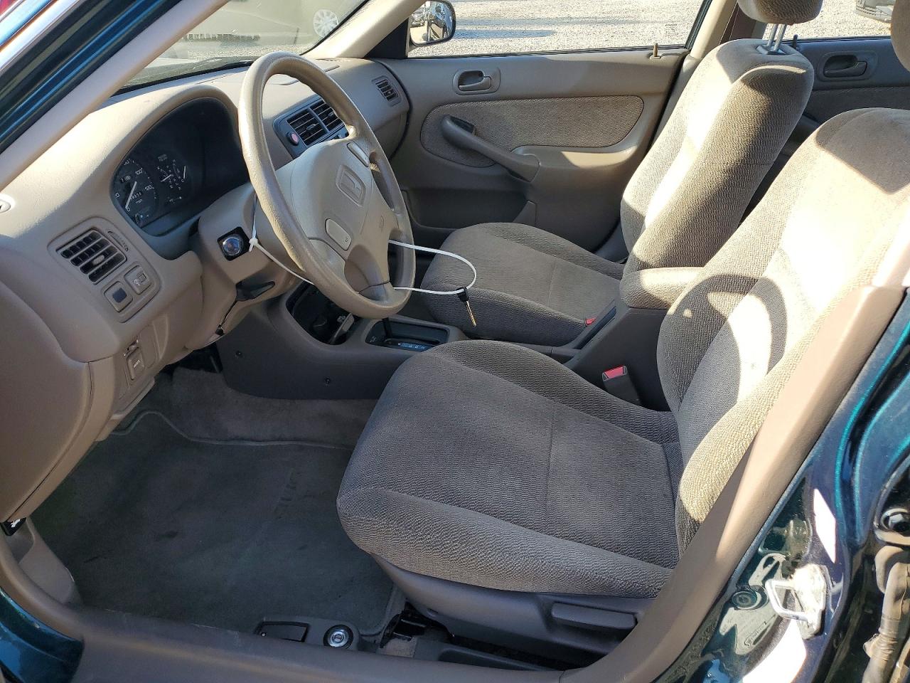 1997 Honda Civic Lx Green vin: 1HGEJ6674VL004067