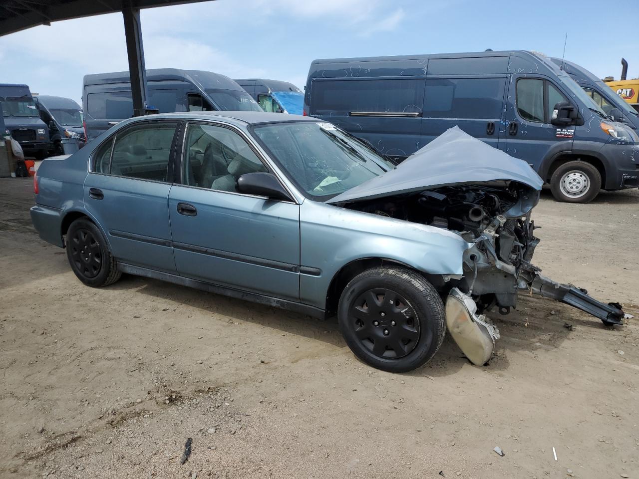 2000 Honda Civic Lx Серебряный vin: 1HGEJ6674YL042595