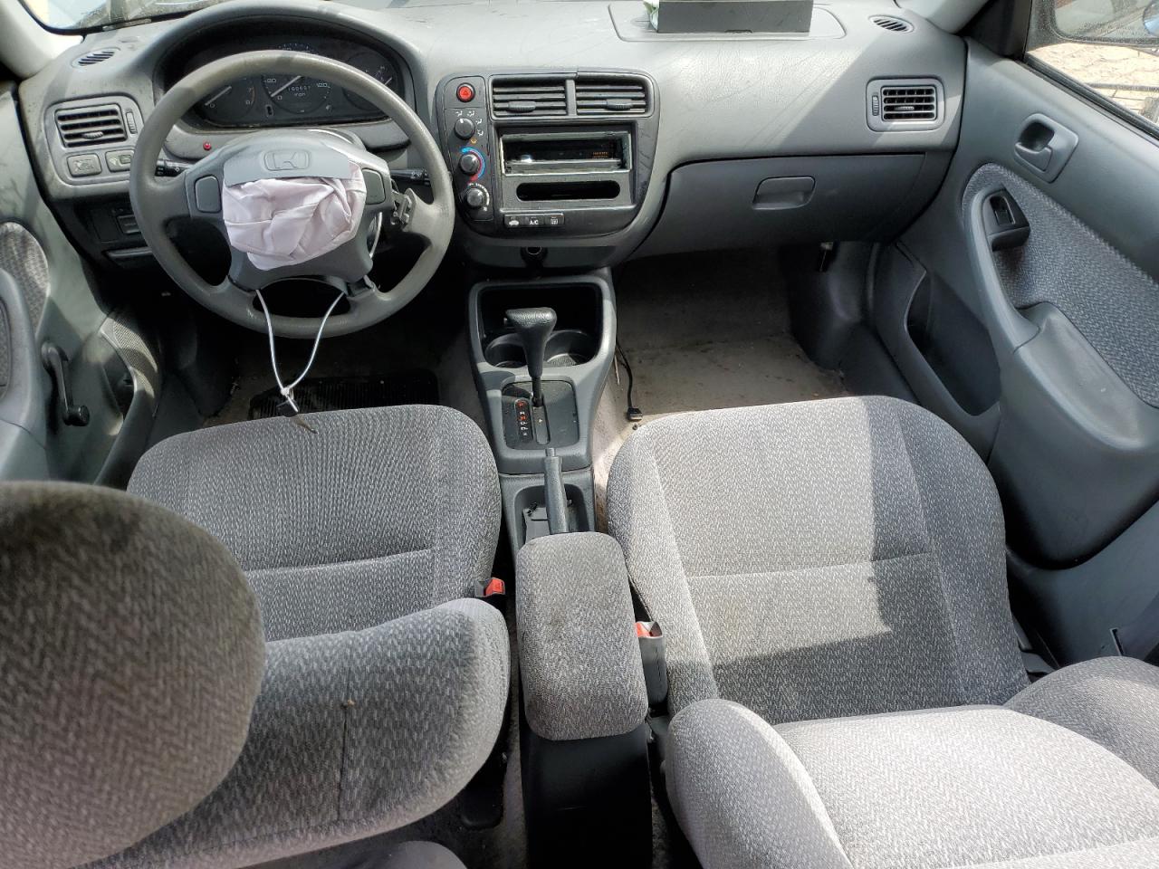 2000 Honda Civic Lx Серебряный vin: 1HGEJ6674YL042595
